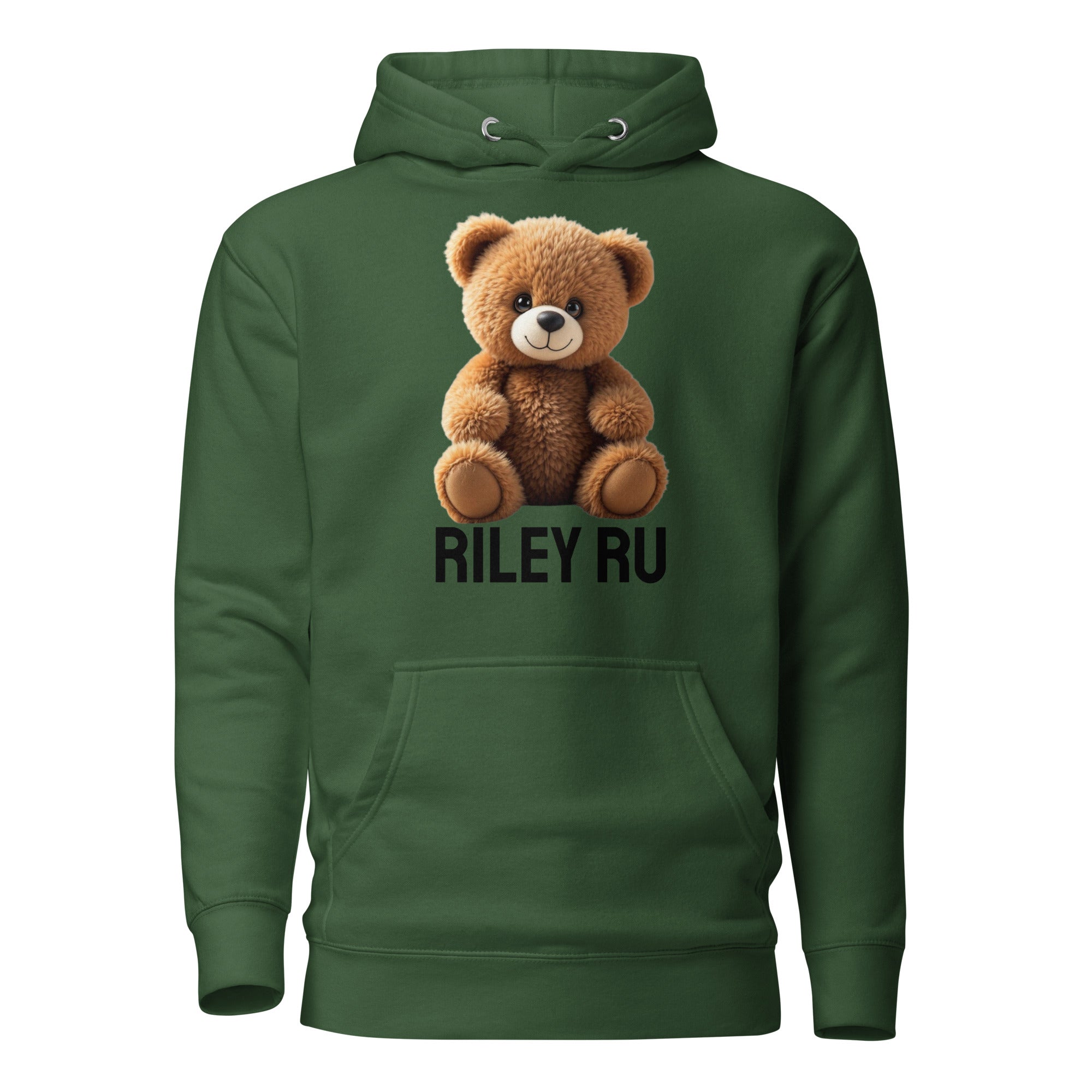 RILEY RU Teddy Logo Unisex Hoodie