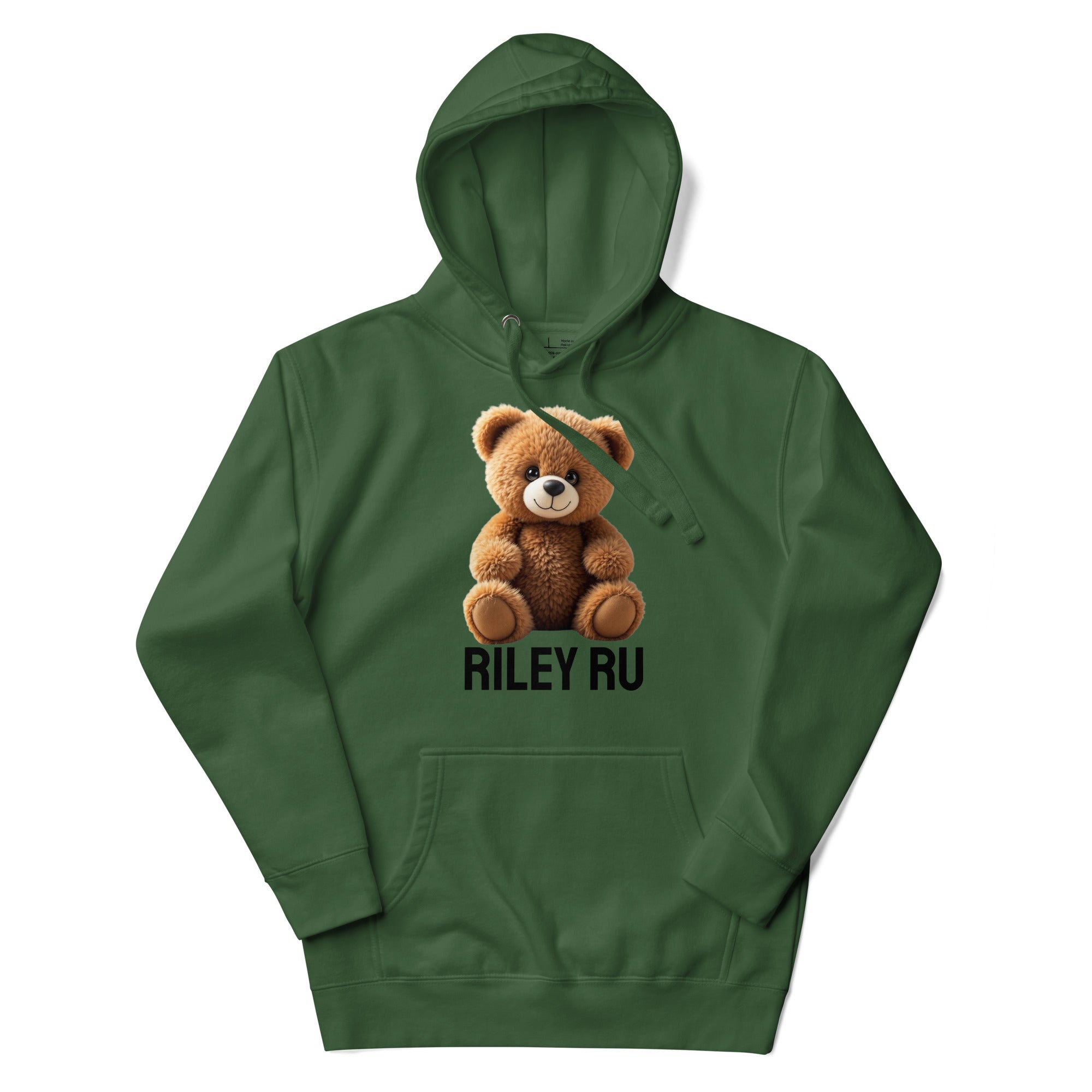 RILEY RU Teddy Logo Unisex Hoodie