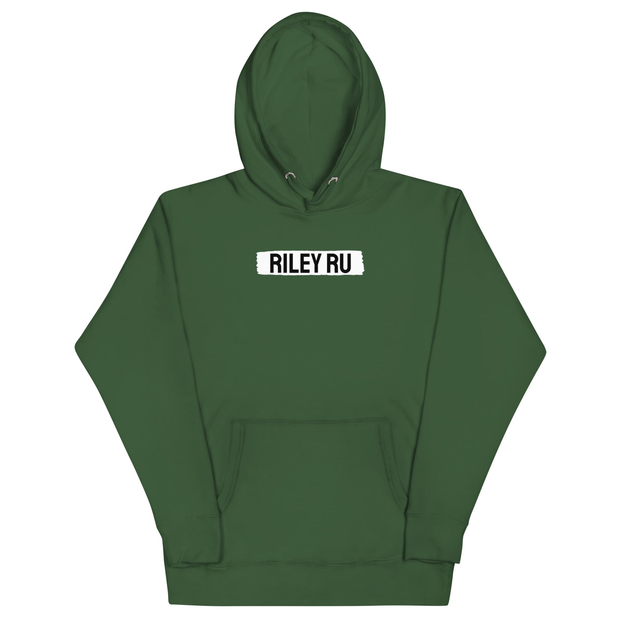 RILEY RU Block Logo Unisex Hoodie