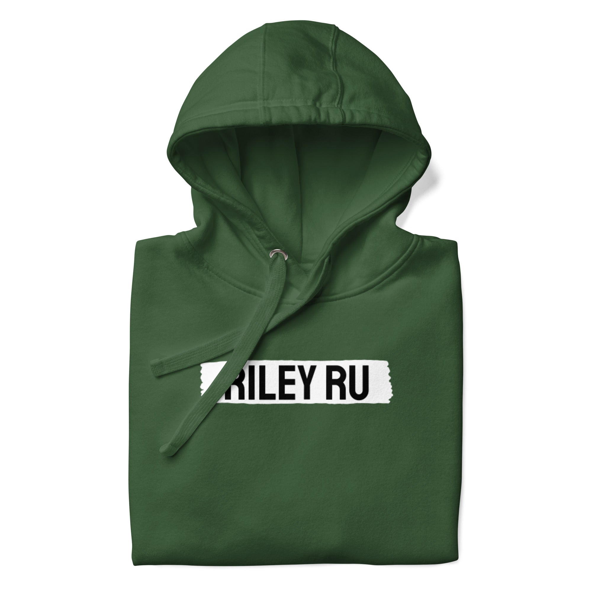 RILEY RU Block Logo Unisex Hoodie