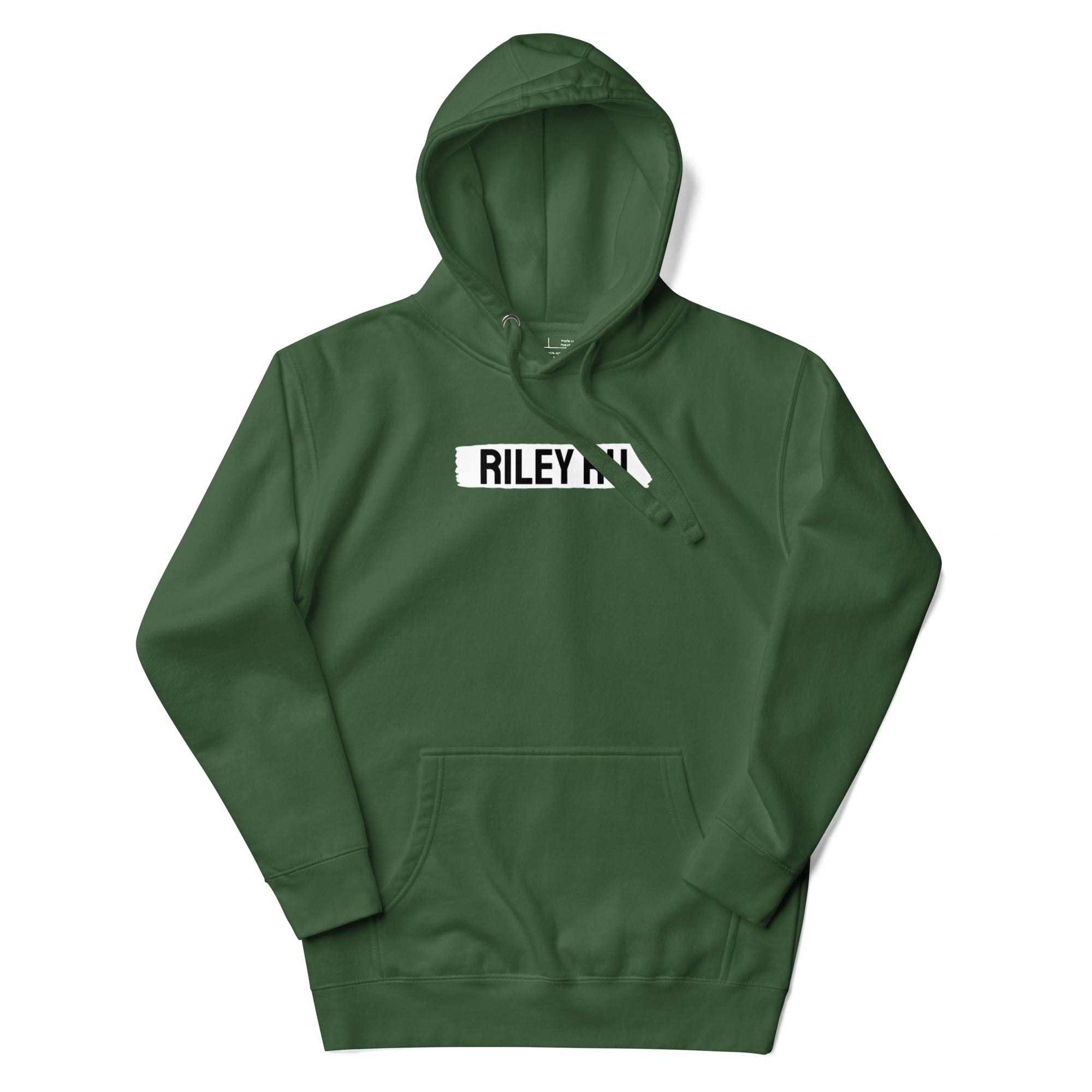 RILEY RU Block Logo Unisex Hoodie