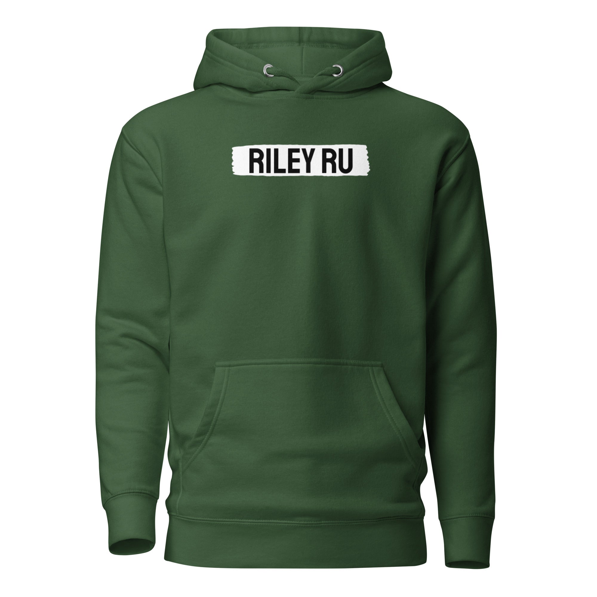 RILEY RU Block Logo Unisex Hoodie
