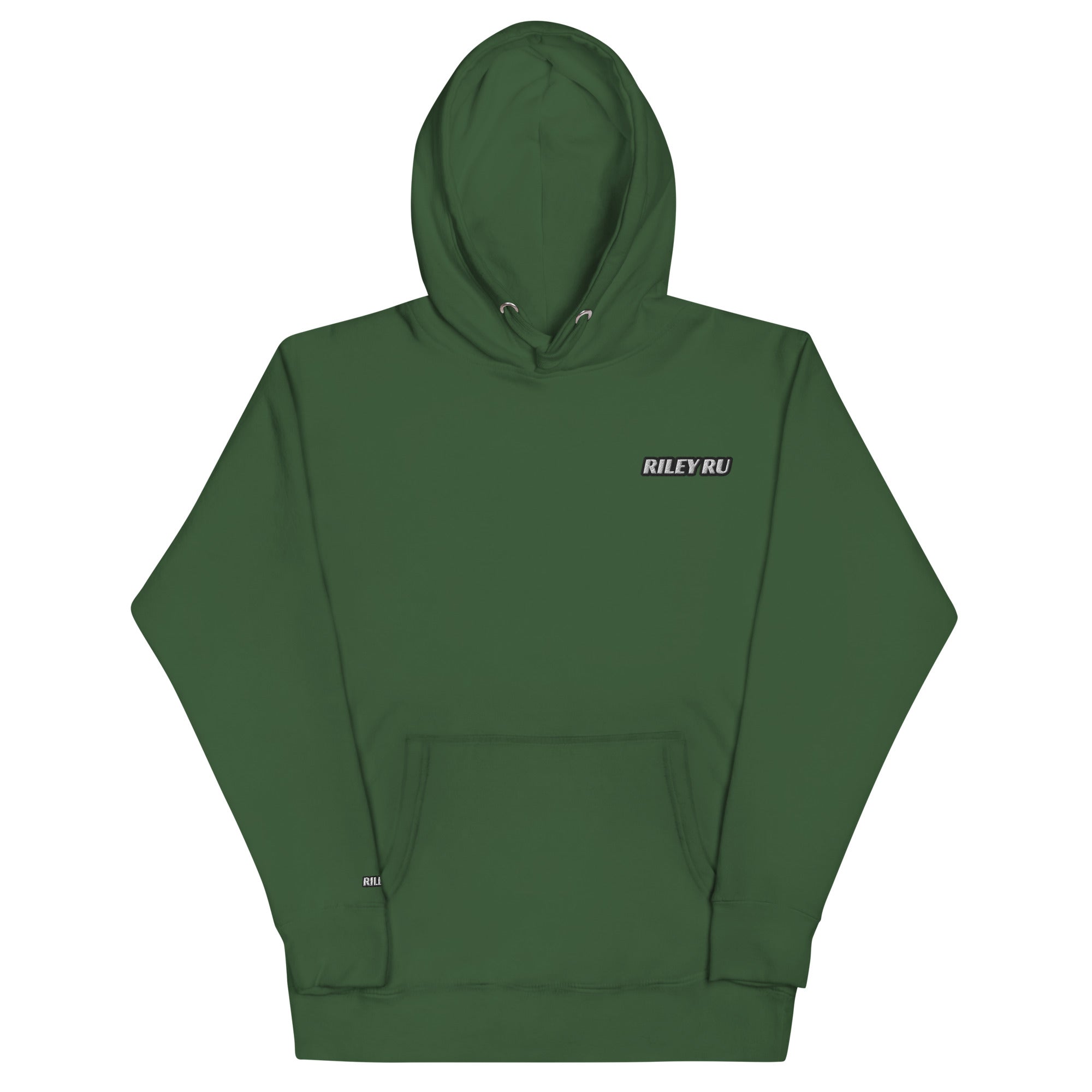 RILEY RU Embroidered Logo Sport Unisex Hoodie