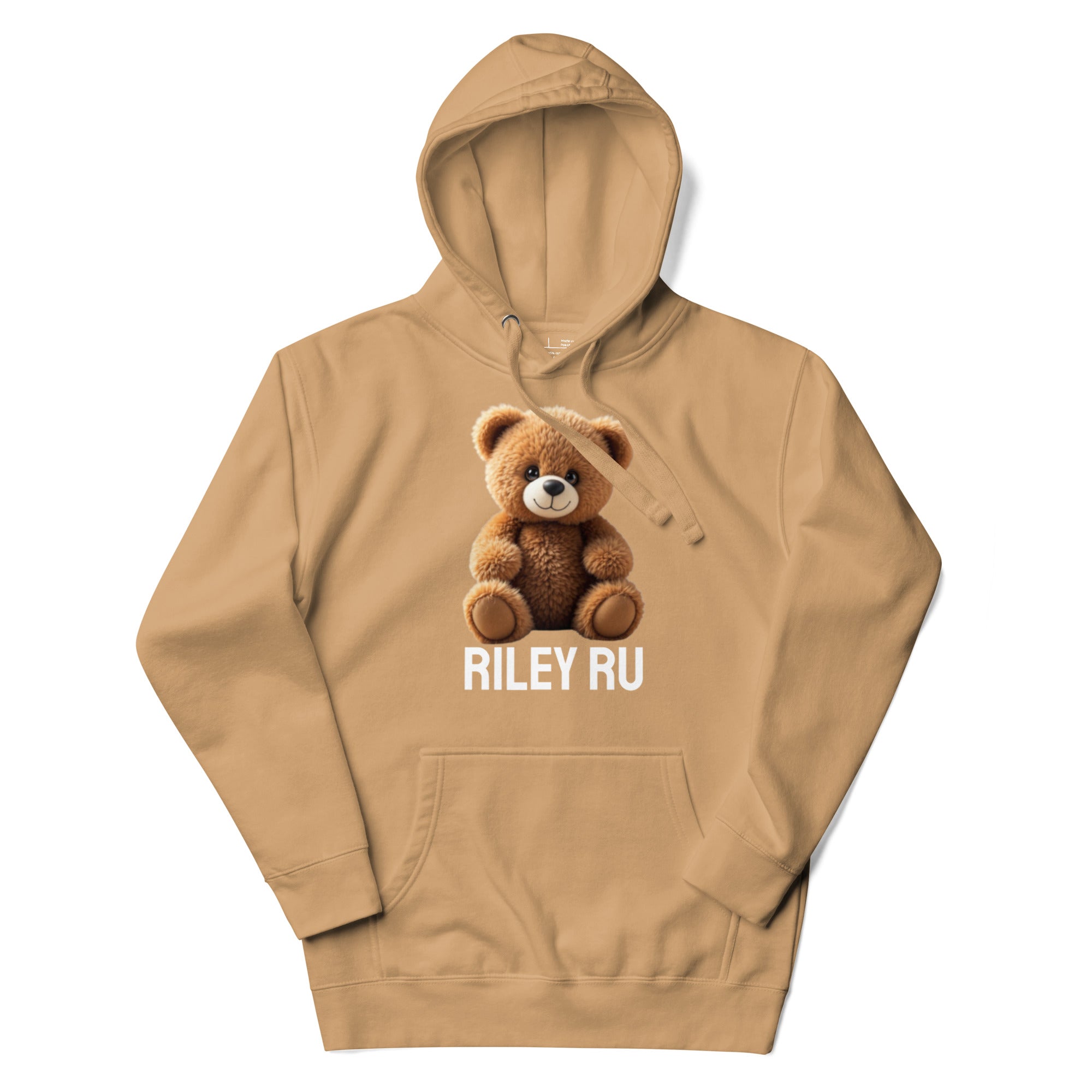 RILEY RU Teddy Logo Unisex Hoodie