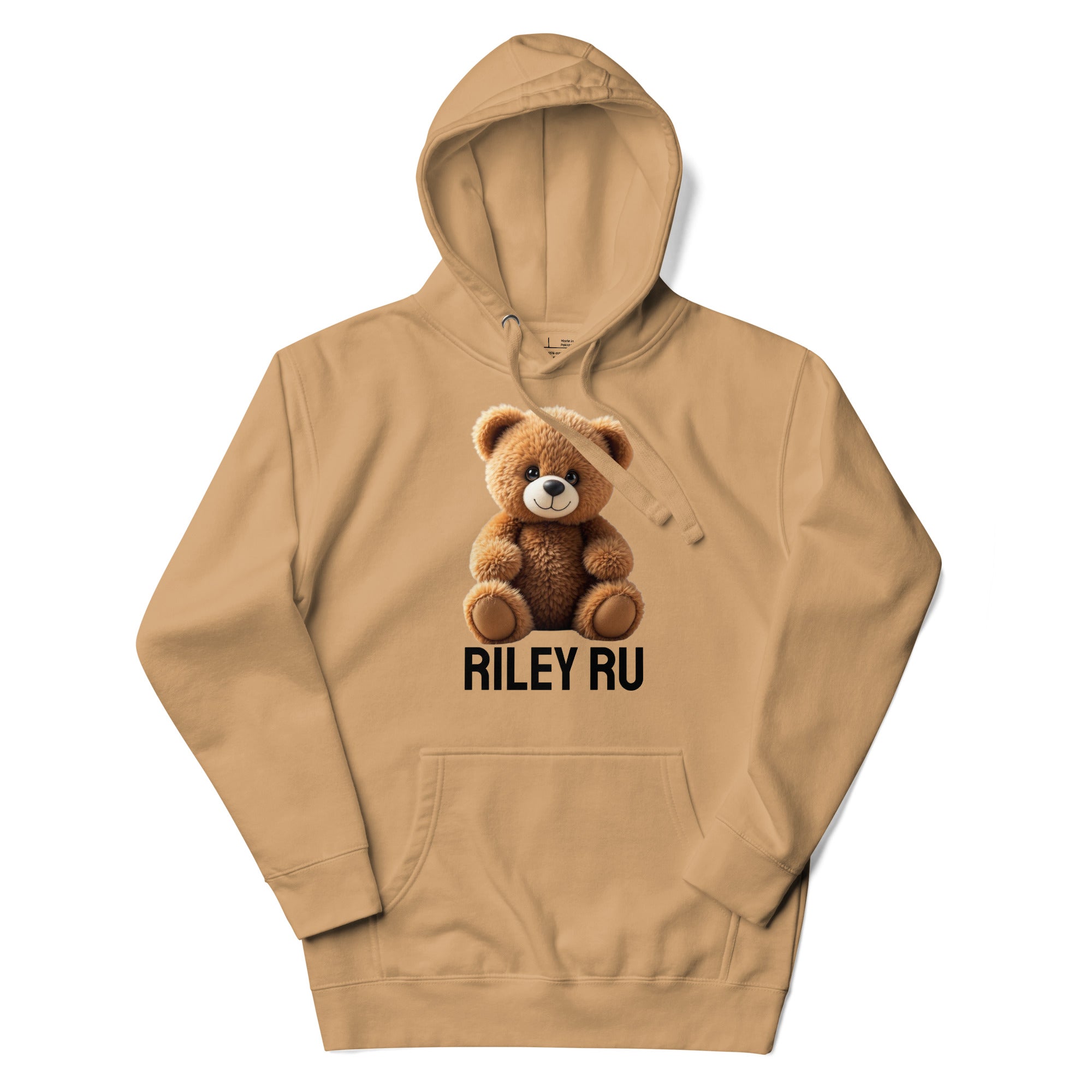 RILEY RU Teddy Logo Unisex Hoodie