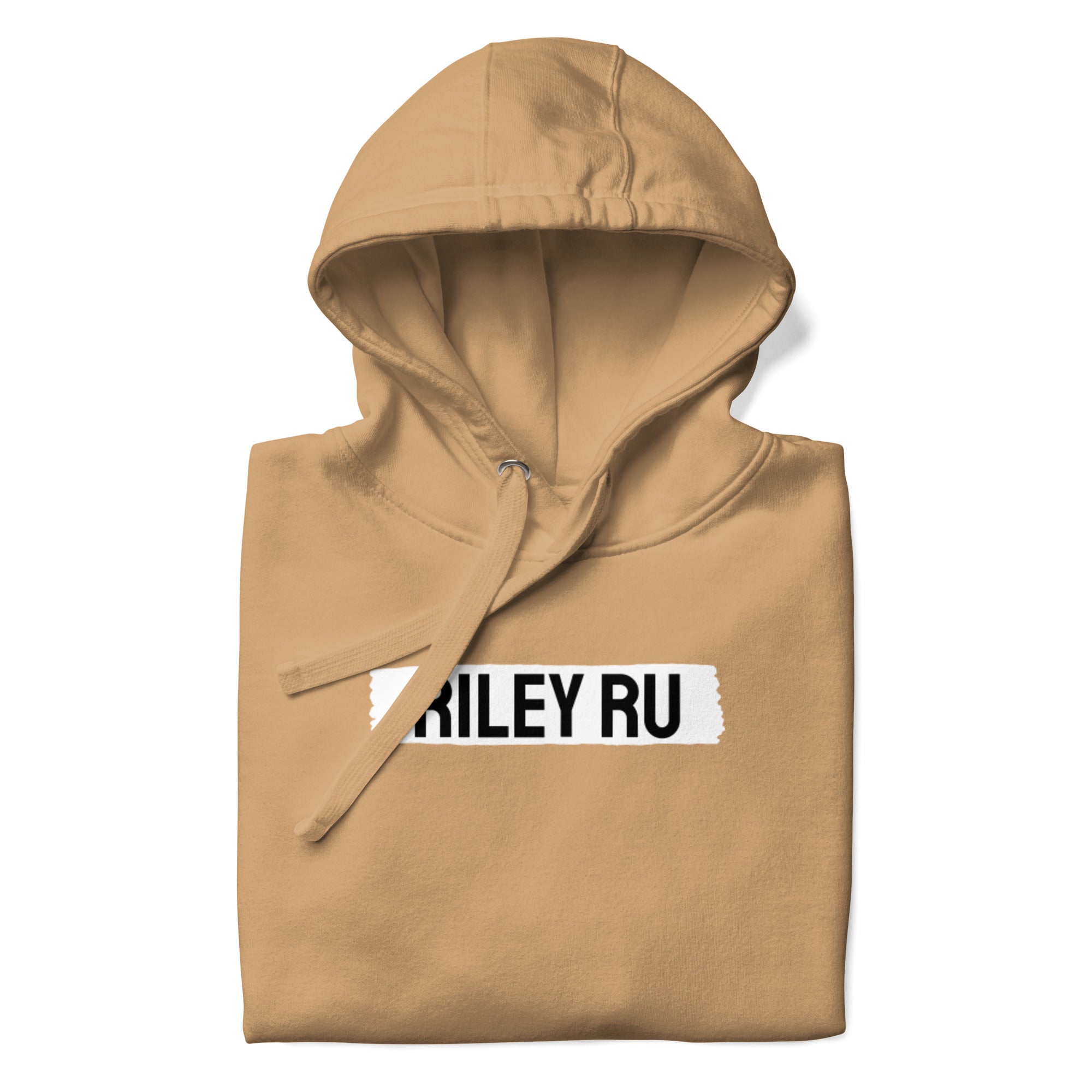 RILEY RU Block Logo Unisex Hoodie