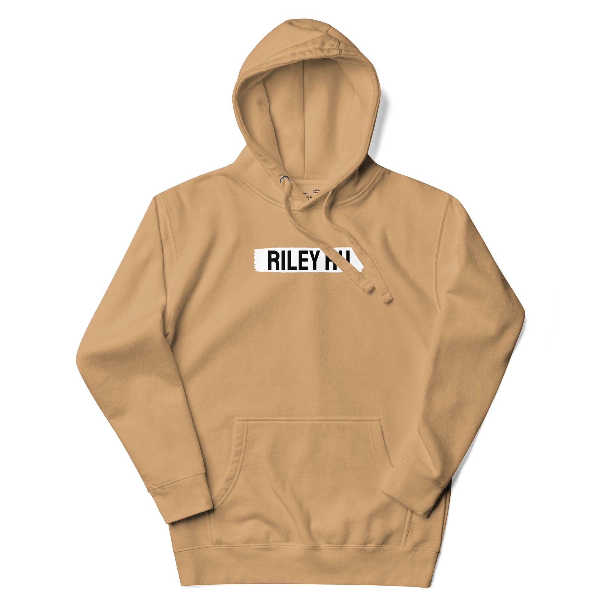 RILEY RU Block Logo Unisex Hoodie