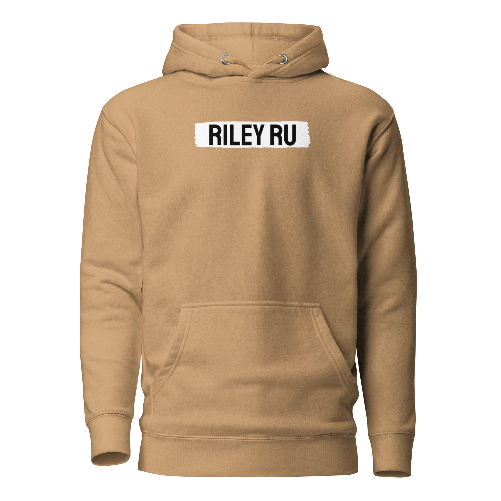 RILEY RU Block Logo Unisex Hoodie