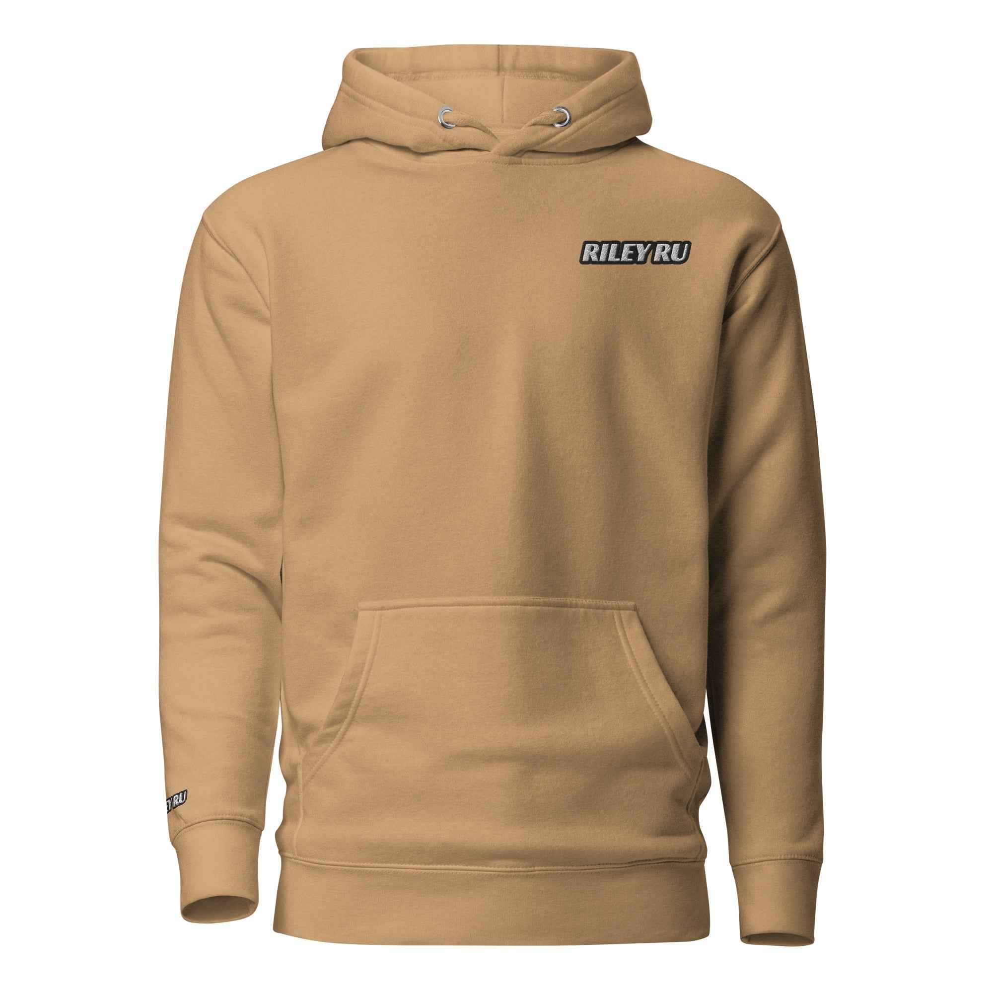 RILEY RU Embroidered Logo Sport Unisex Hoodie