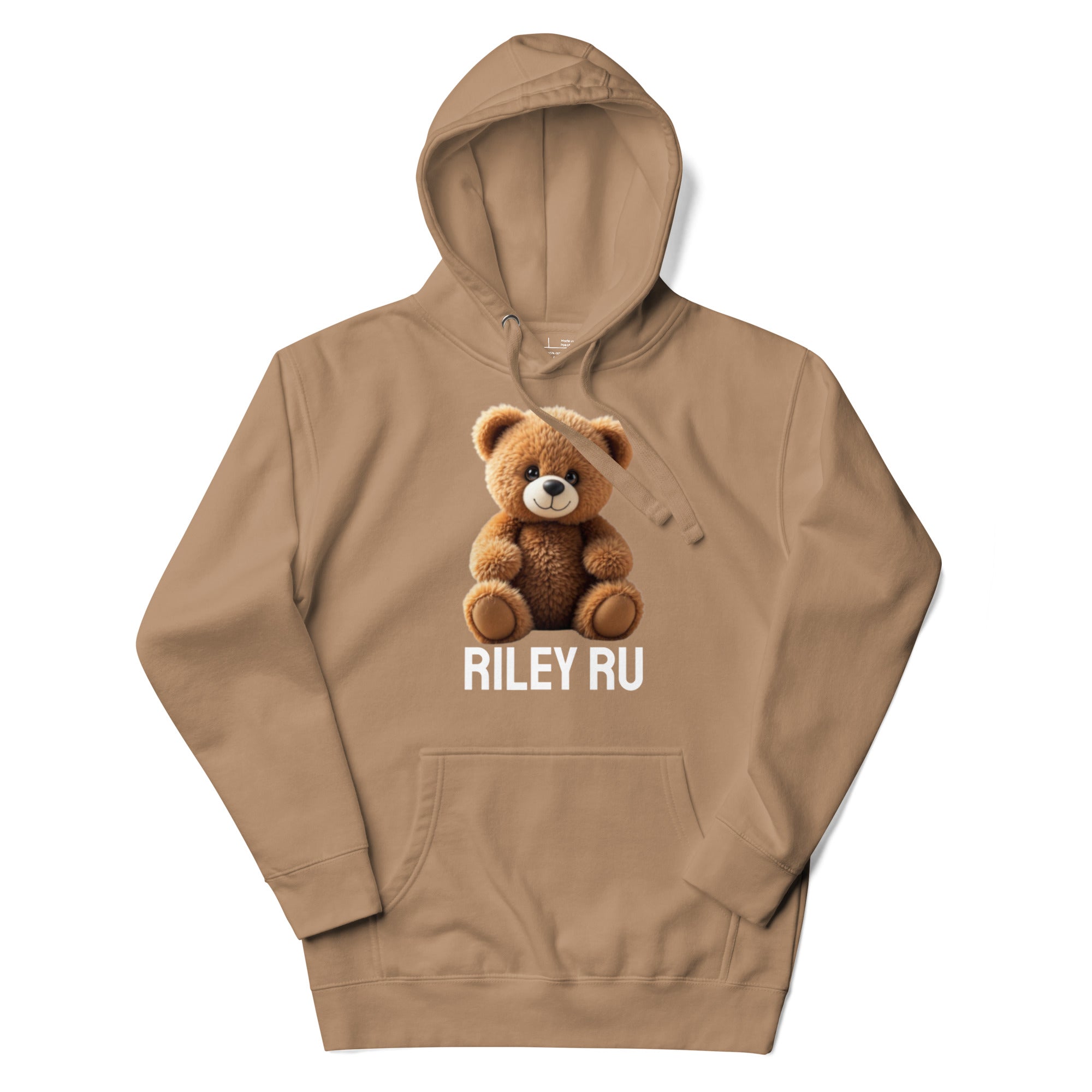 RILEY RU Teddy Logo Unisex Hoodie