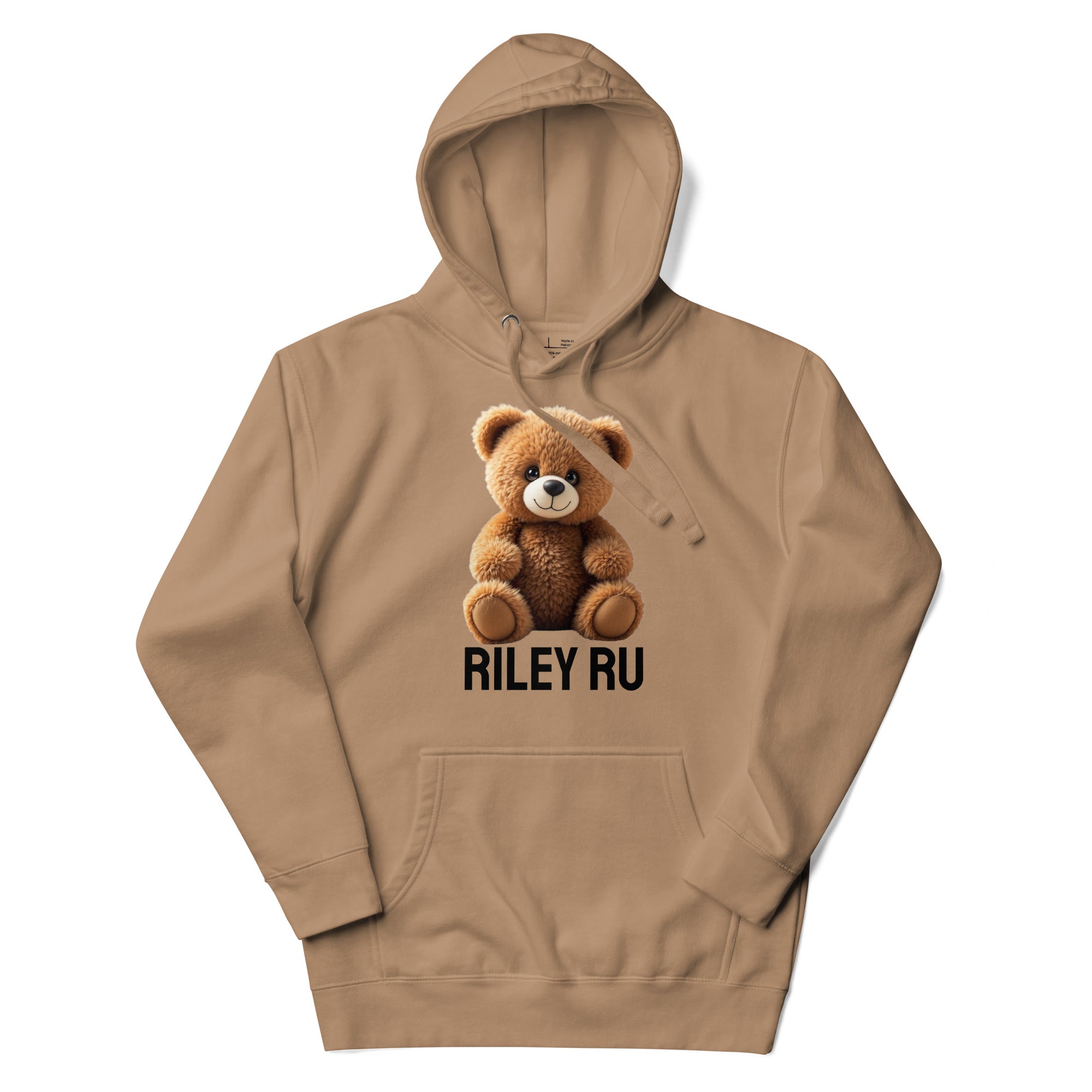 RILEY RU Teddy Logo Unisex Hoodie