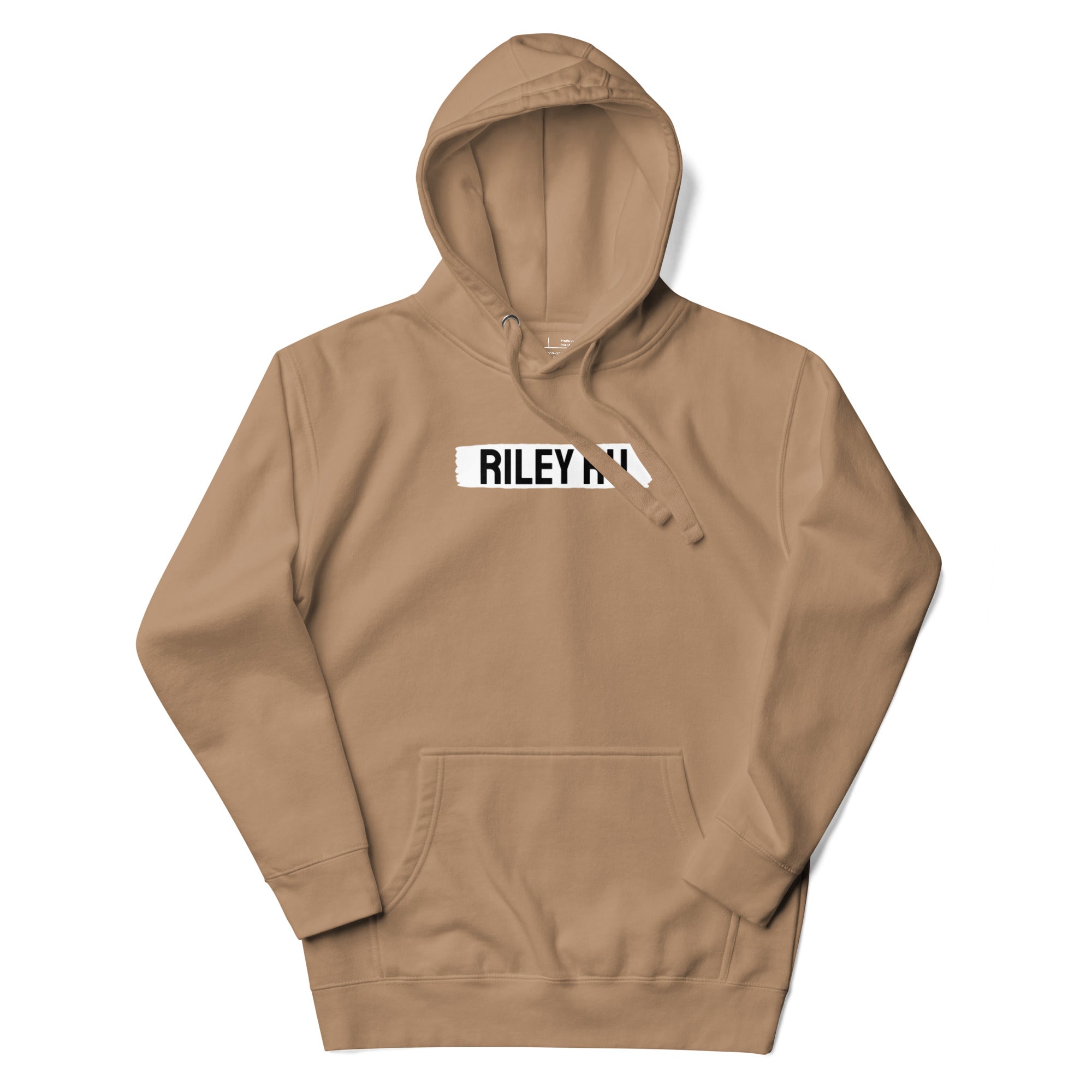 RILEY RU Block Logo Unisex Hoodie