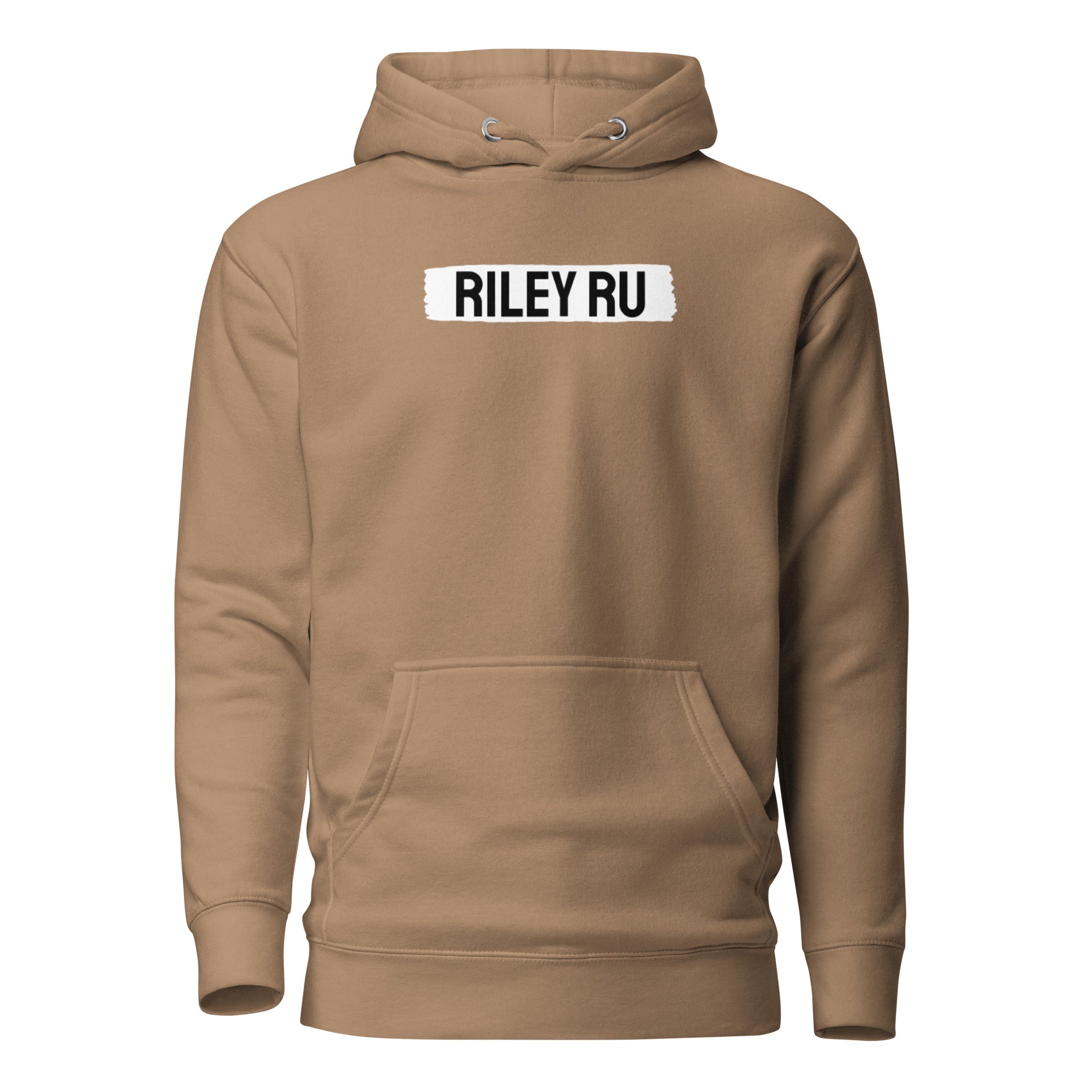 RILEY RU Block Logo Unisex Hoodie