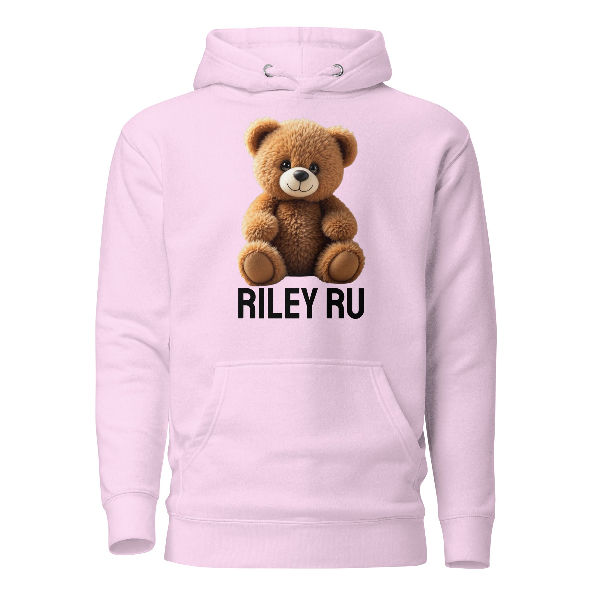 RILEY RU Teddy Logo Unisex Hoodie