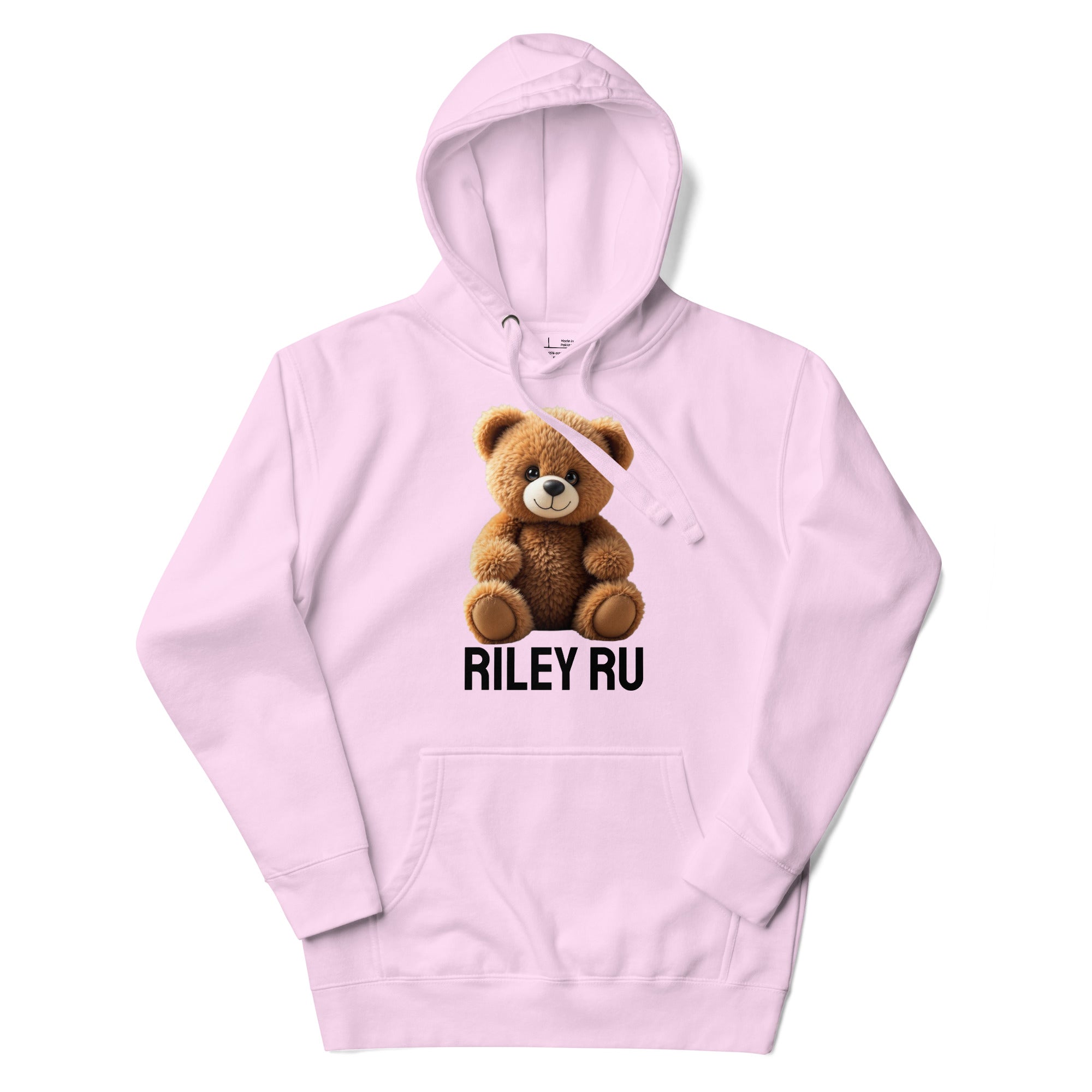 RILEY RU Teddy Logo Unisex Hoodie