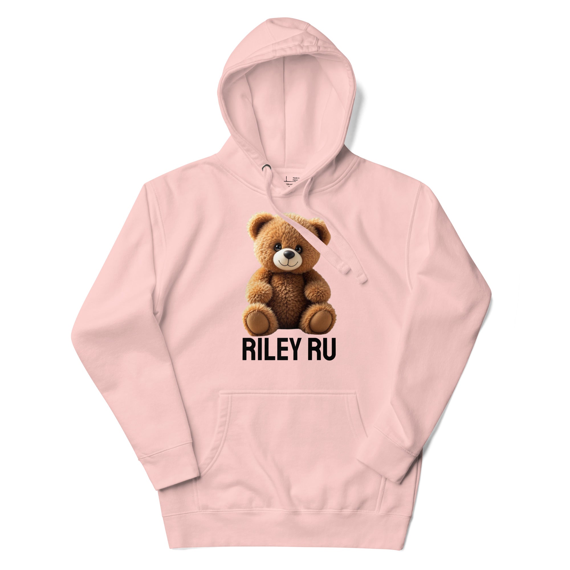 RILEY RU Teddy Logo Unisex Hoodie