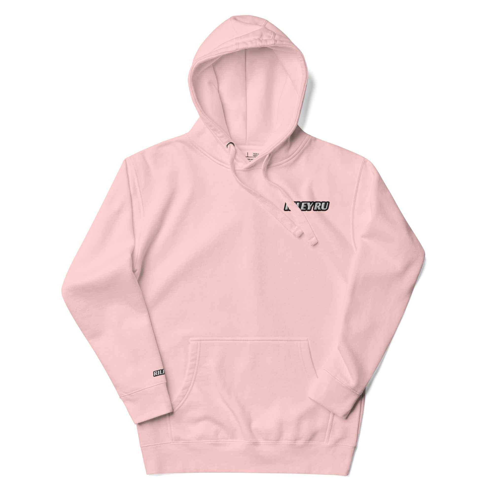 RILEY RU Embroidered Logo Sport Unisex Hoodie
