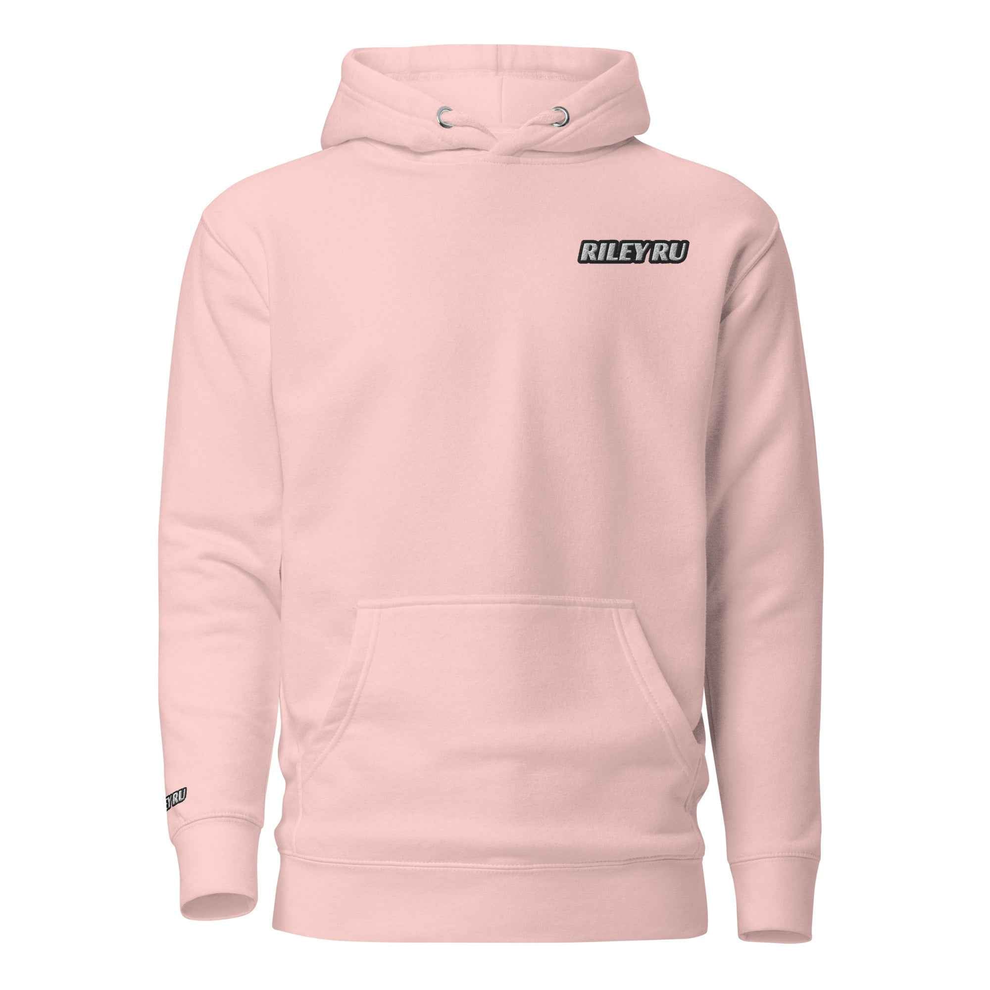RILEY RU Embroidered Logo Sport Unisex Hoodie