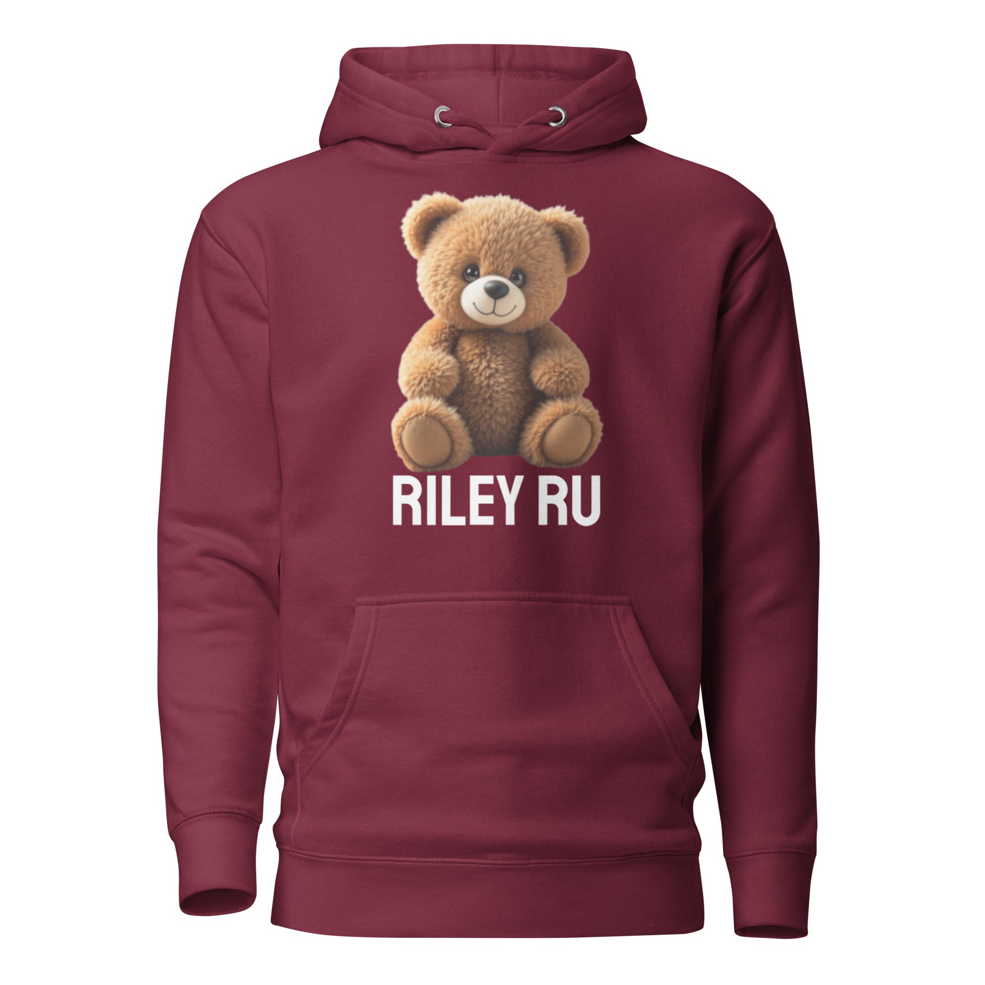 RILEY RU Teddy Logo Unisex Hoodie