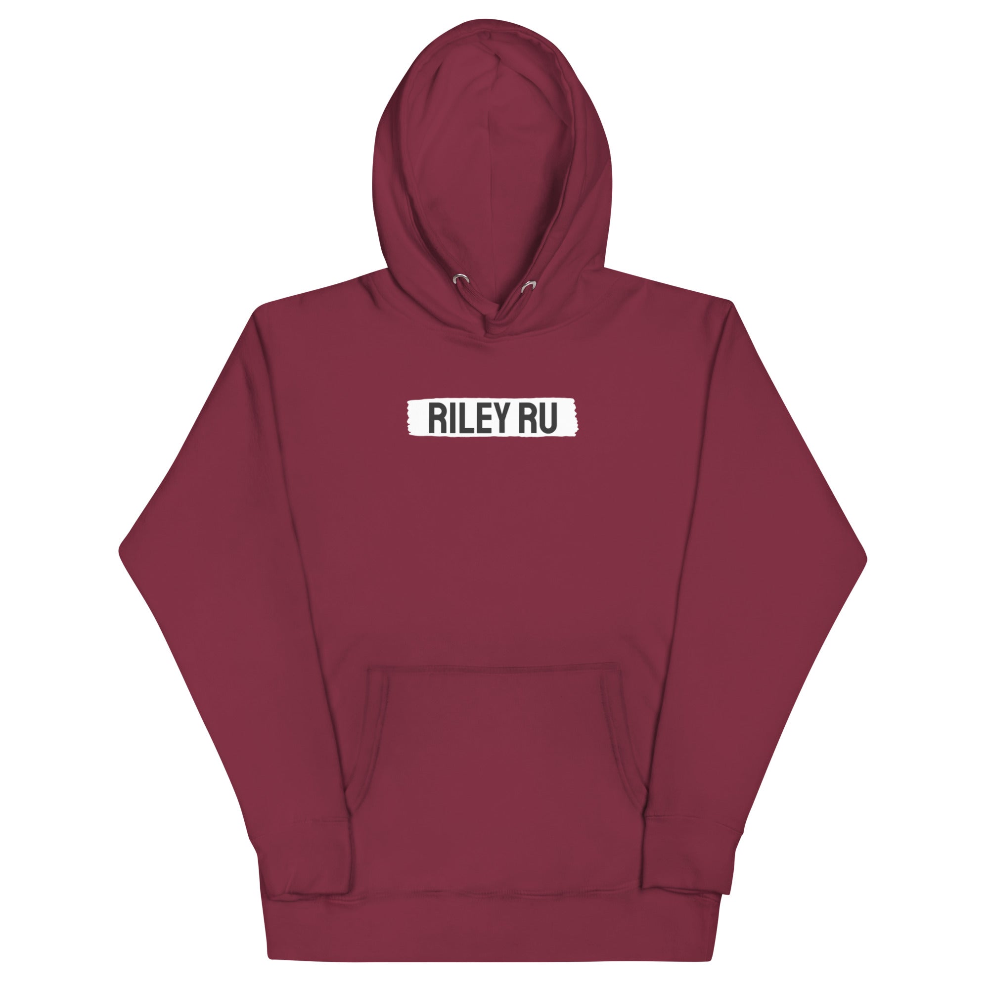 RILEY RU Block Logo Unisex Hoodie