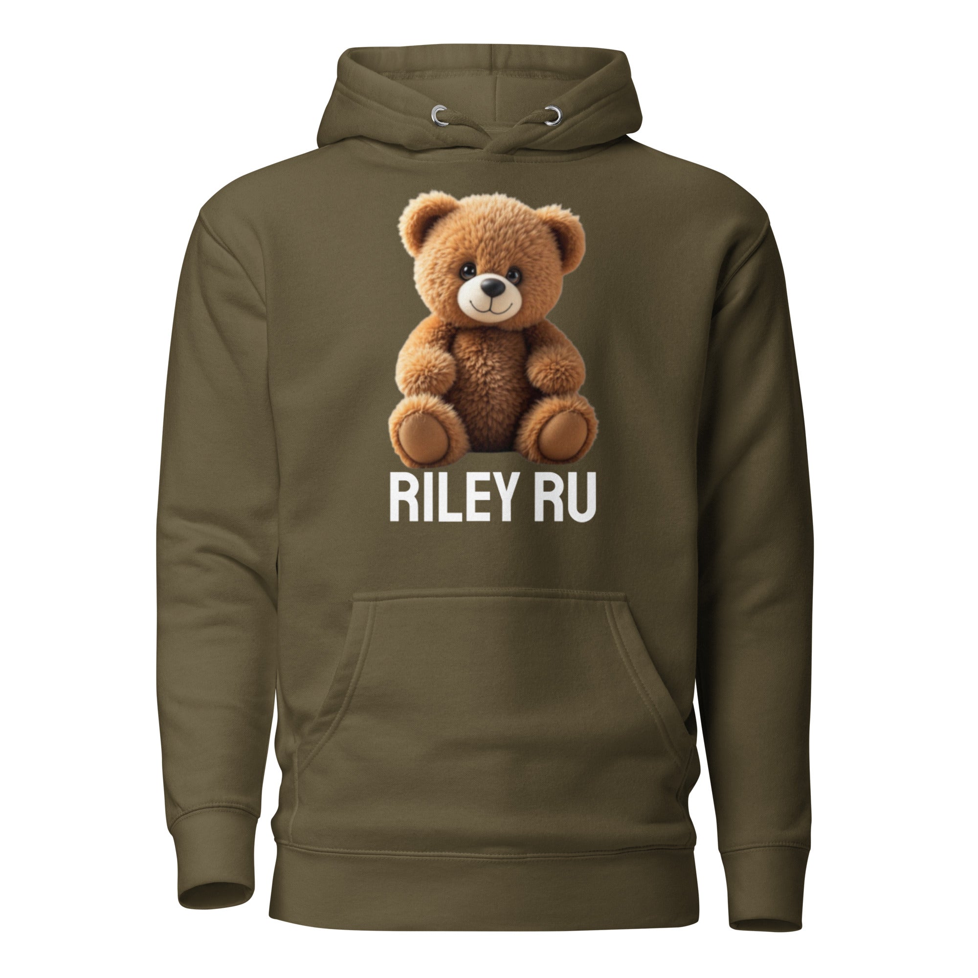 RILEY RU Teddy Logo Unisex Hoodie