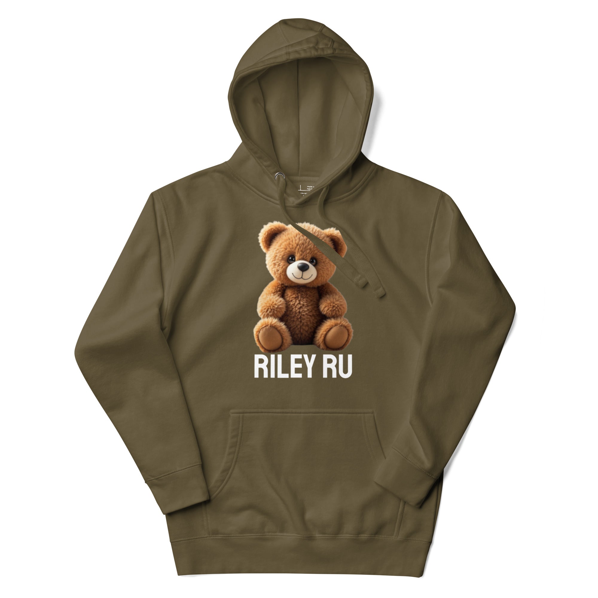 RILEY RU Teddy Logo Unisex Hoodie