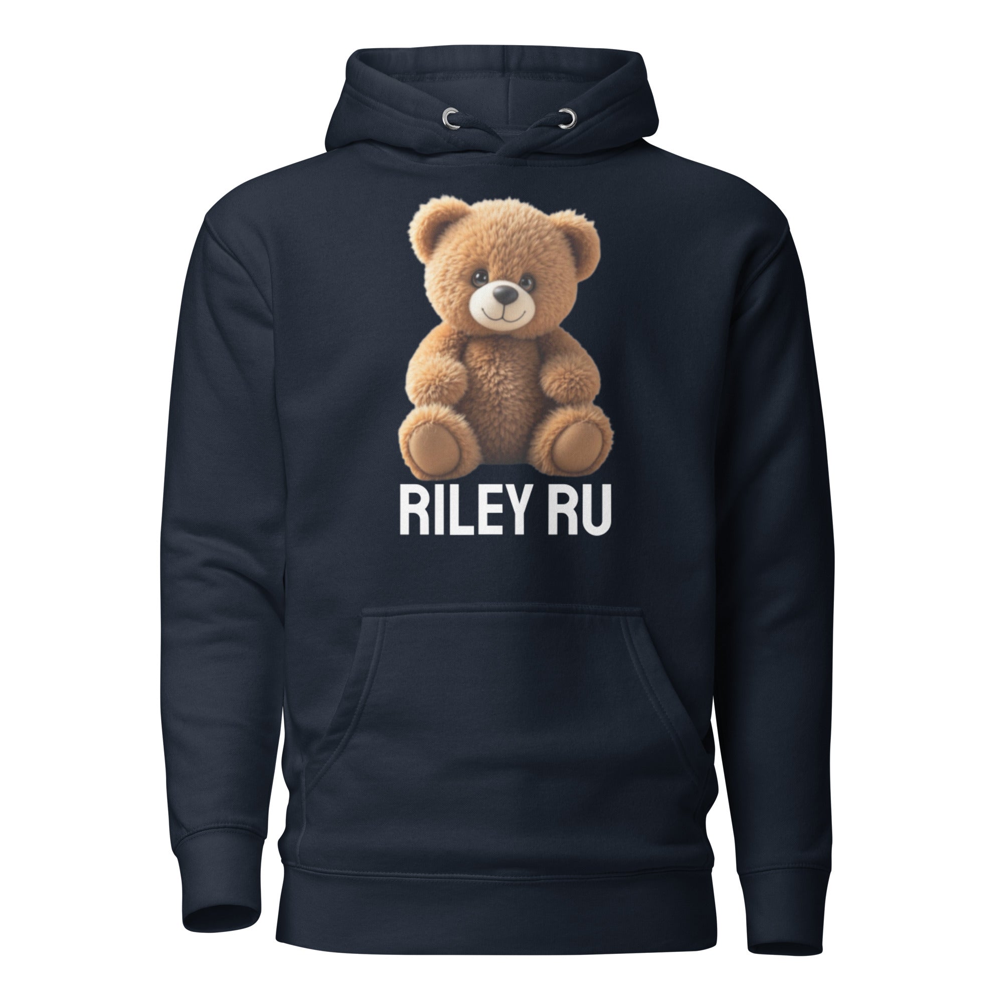 RILEY RU Teddy Logo Unisex Hoodie