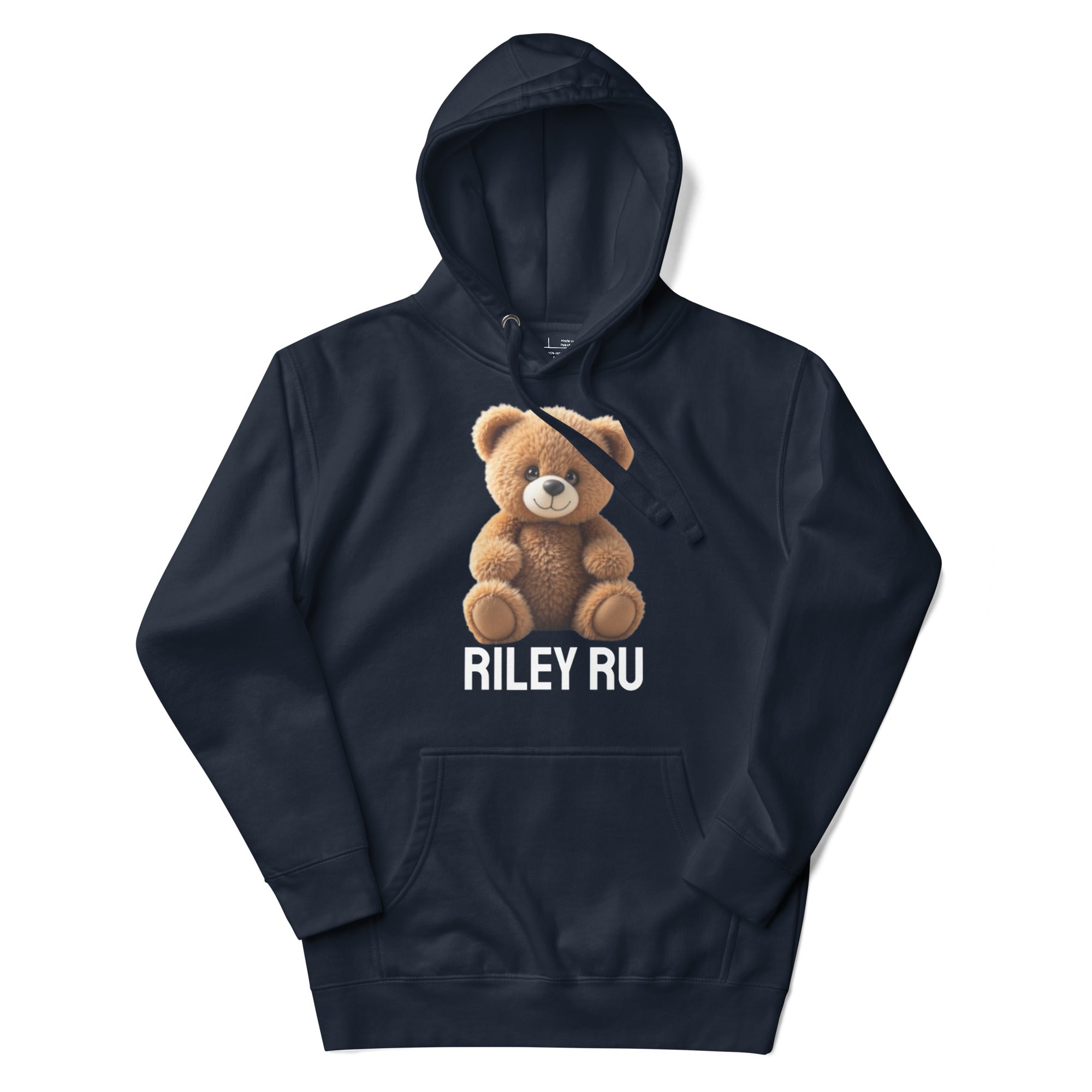 RILEY RU Teddy Logo Unisex Hoodie