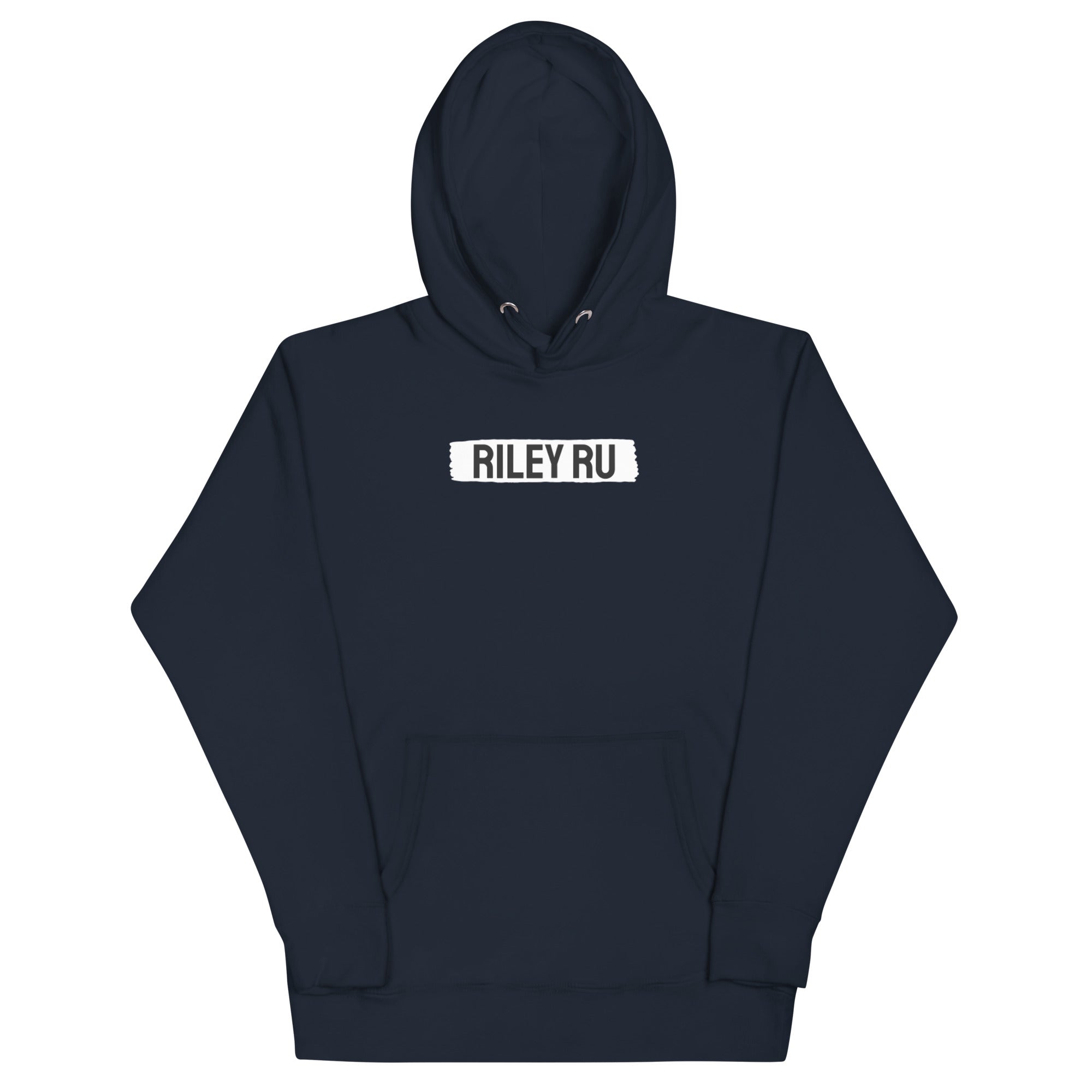 RILEY RU Block Logo Unisex Hoodie