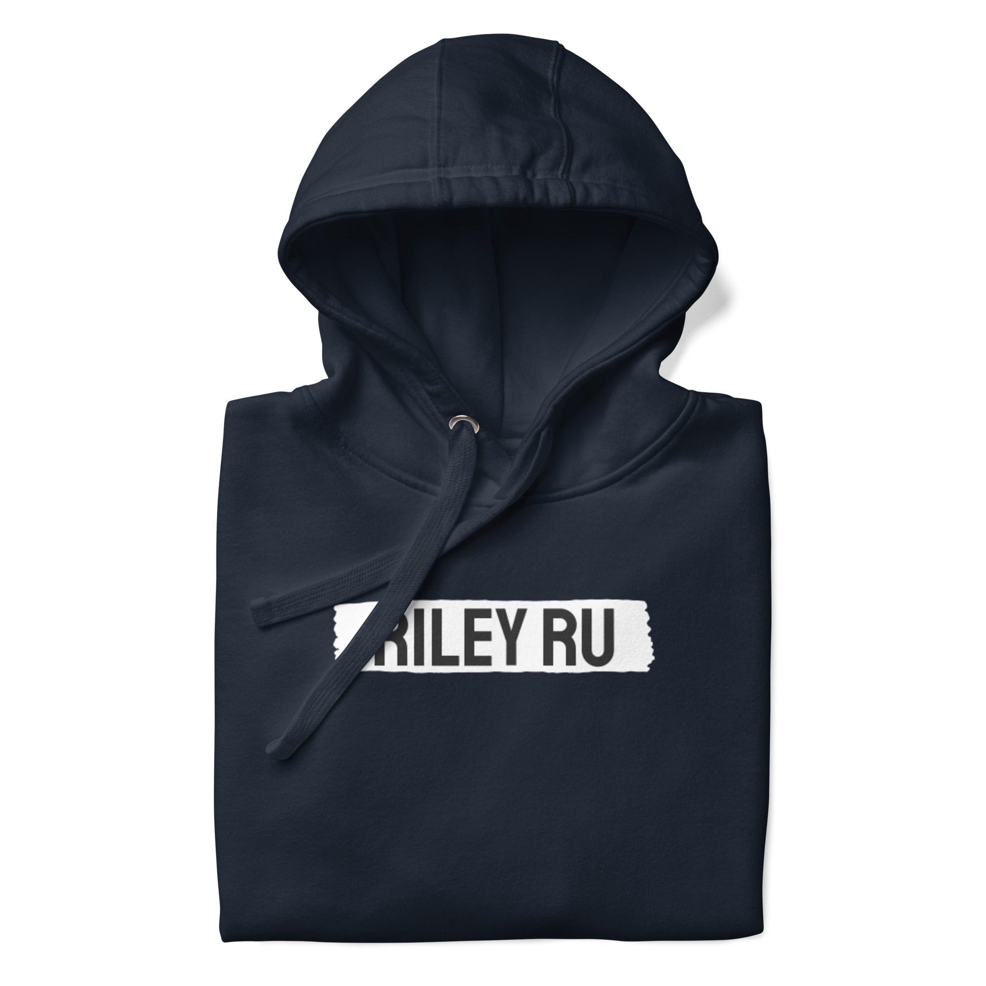 RILEY RU Block Logo Unisex Hoodie