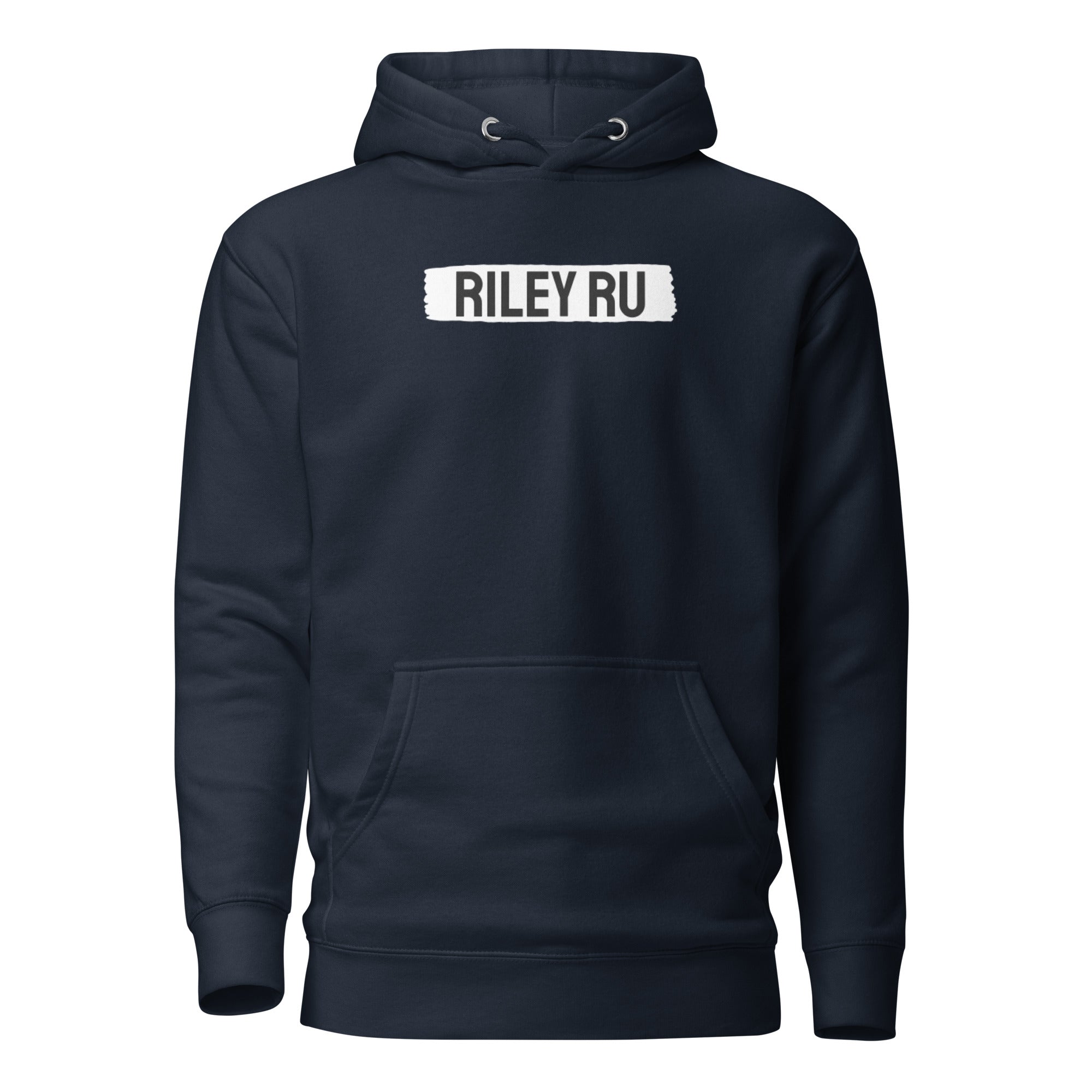 RILEY RU Block Logo Unisex Hoodie