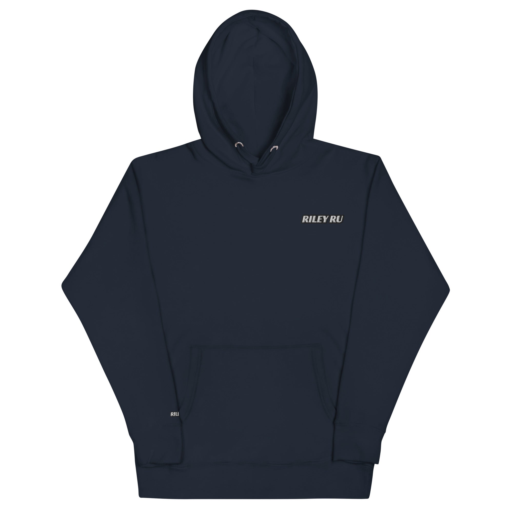 RILEY RU Embroidered Logo Sport Unisex Hoodie