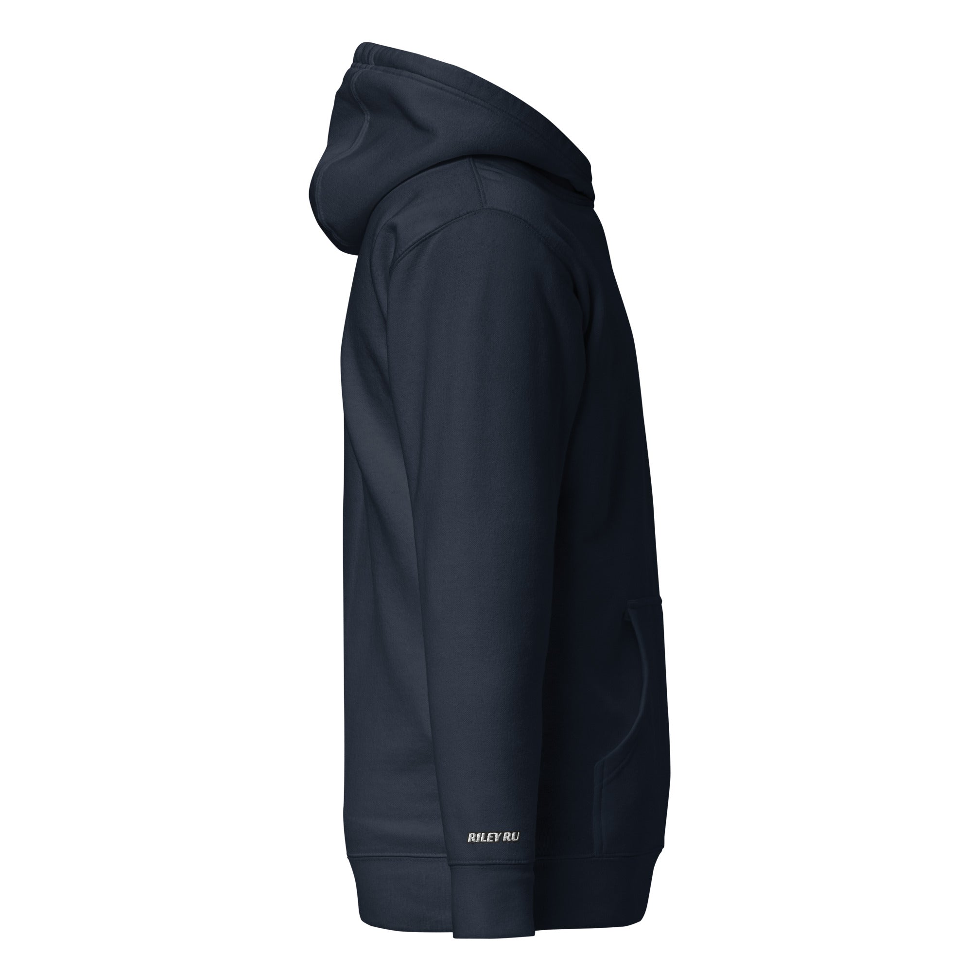 RILEY RU Embroidered Logo Sport Unisex Hoodie