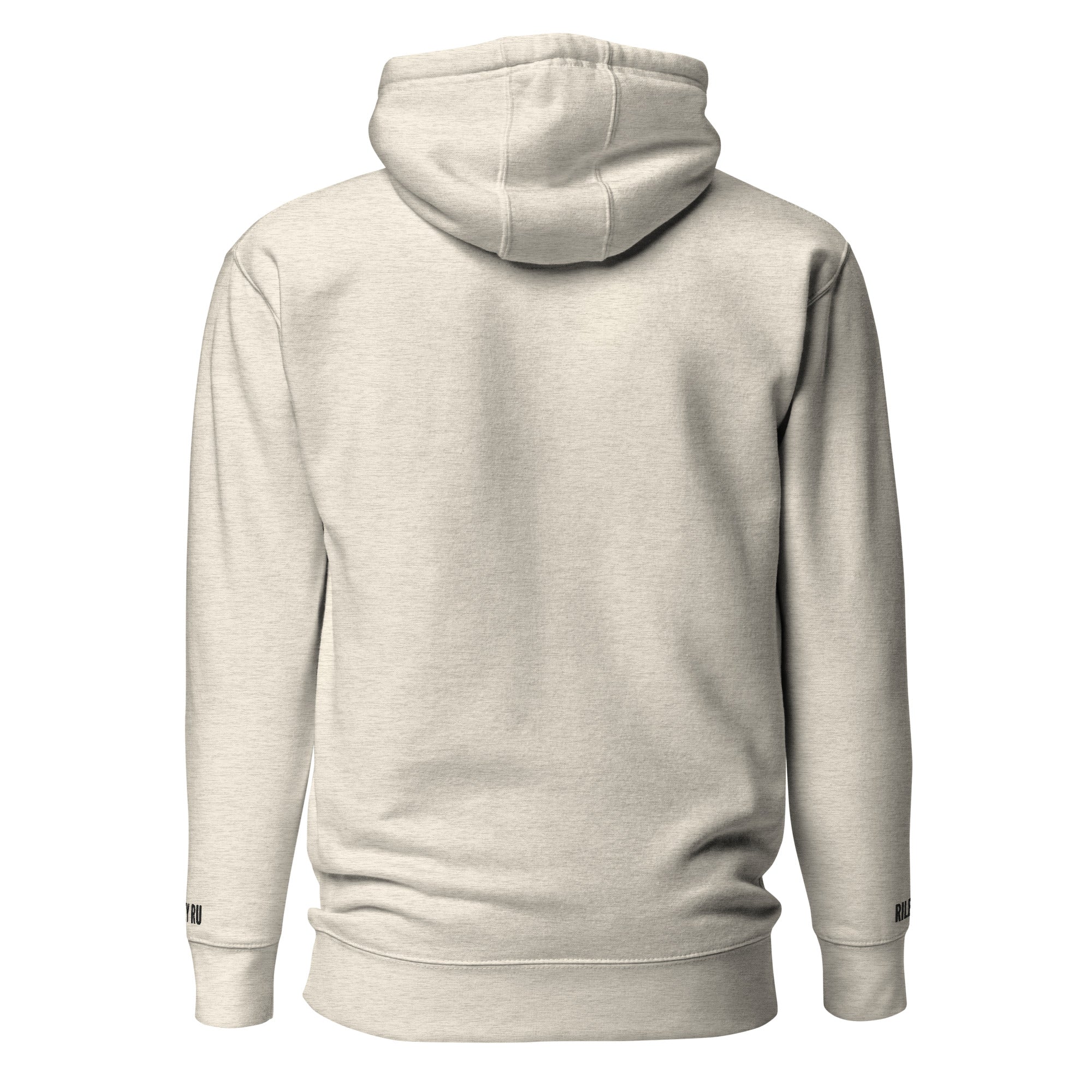 RILEY RU Embroidered Logo Unisex Hoodie