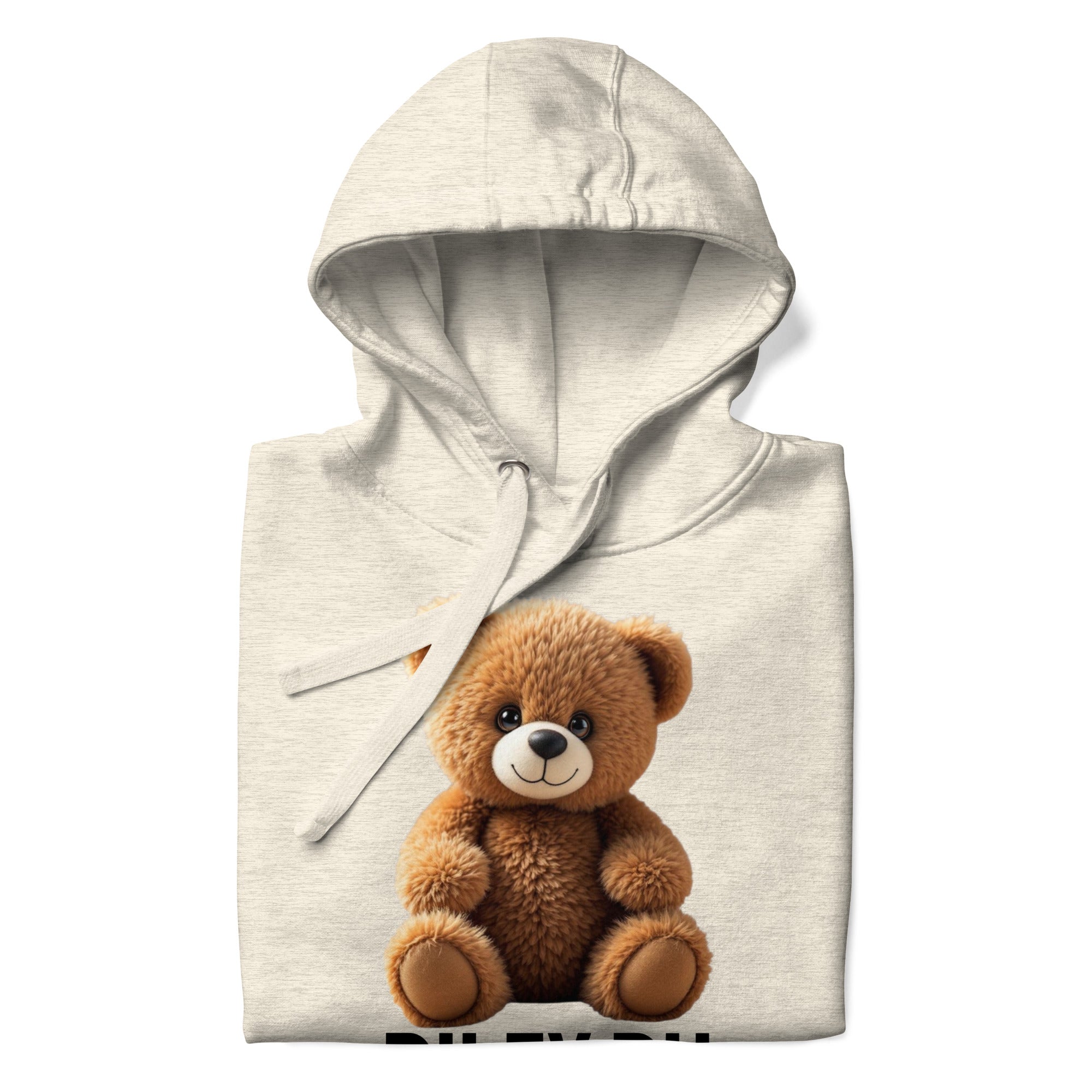 RILEY RU Teddy Logo Unisex Hoodie