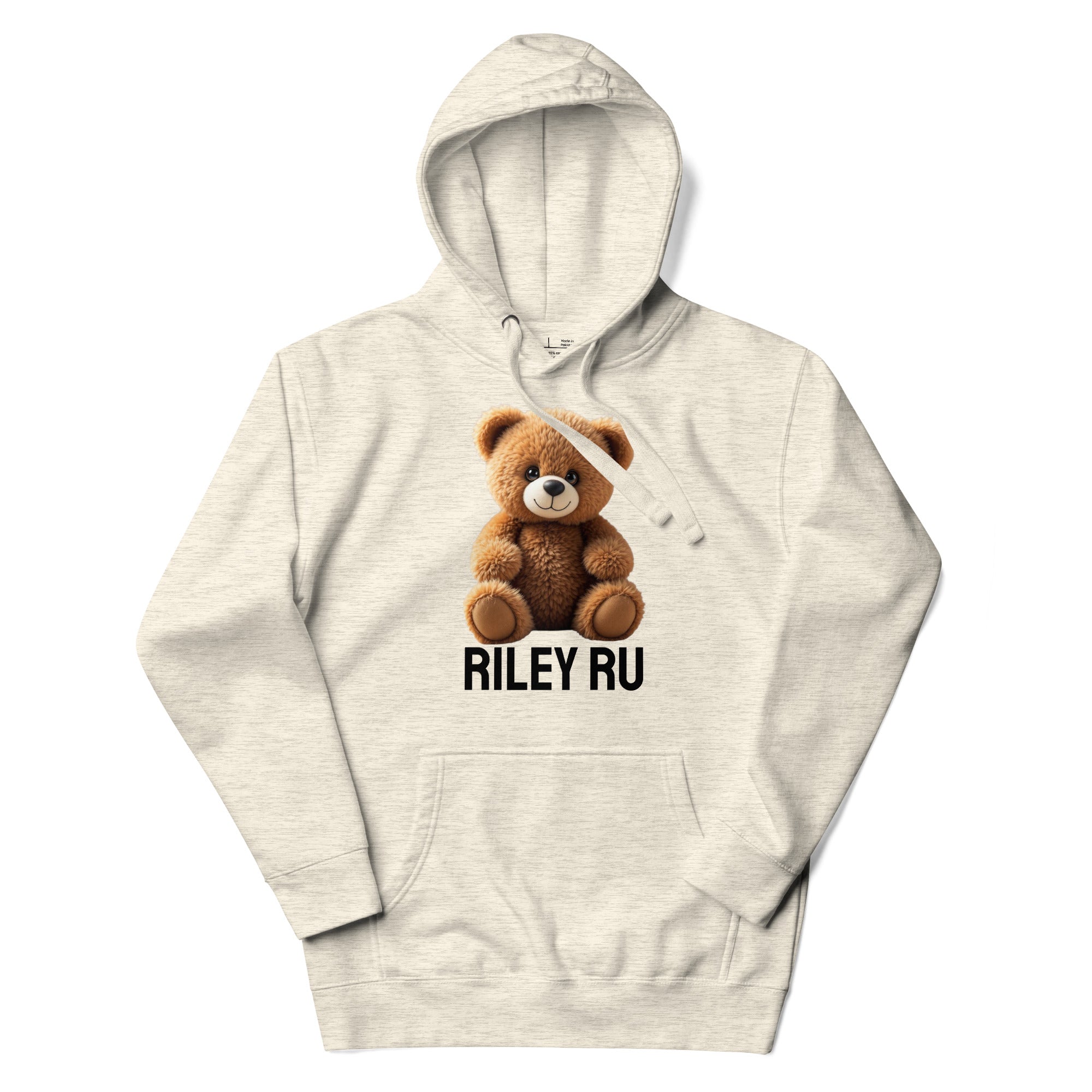 RILEY RU Teddy Logo Unisex Hoodie