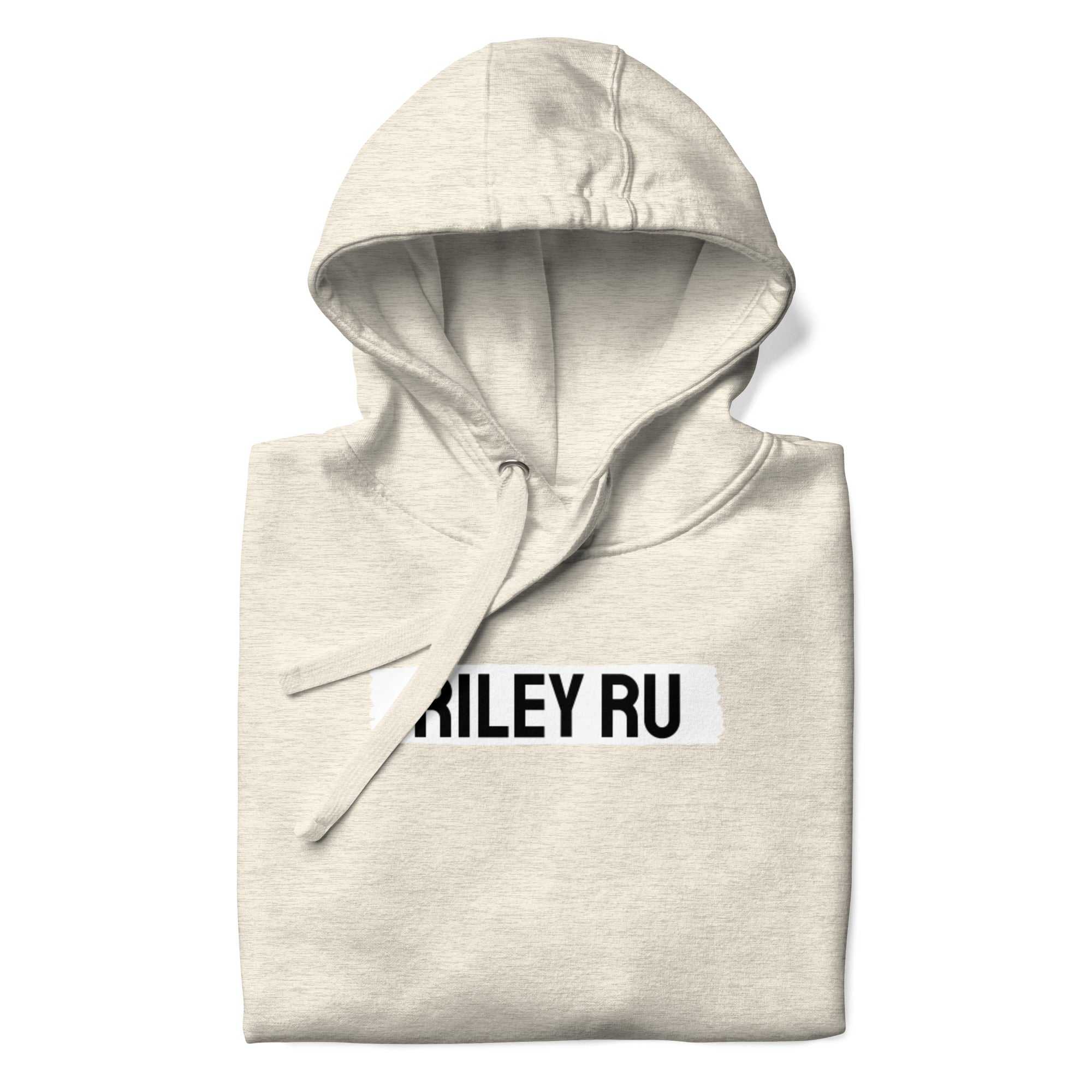 RILEY RU Block Logo Unisex Hoodie