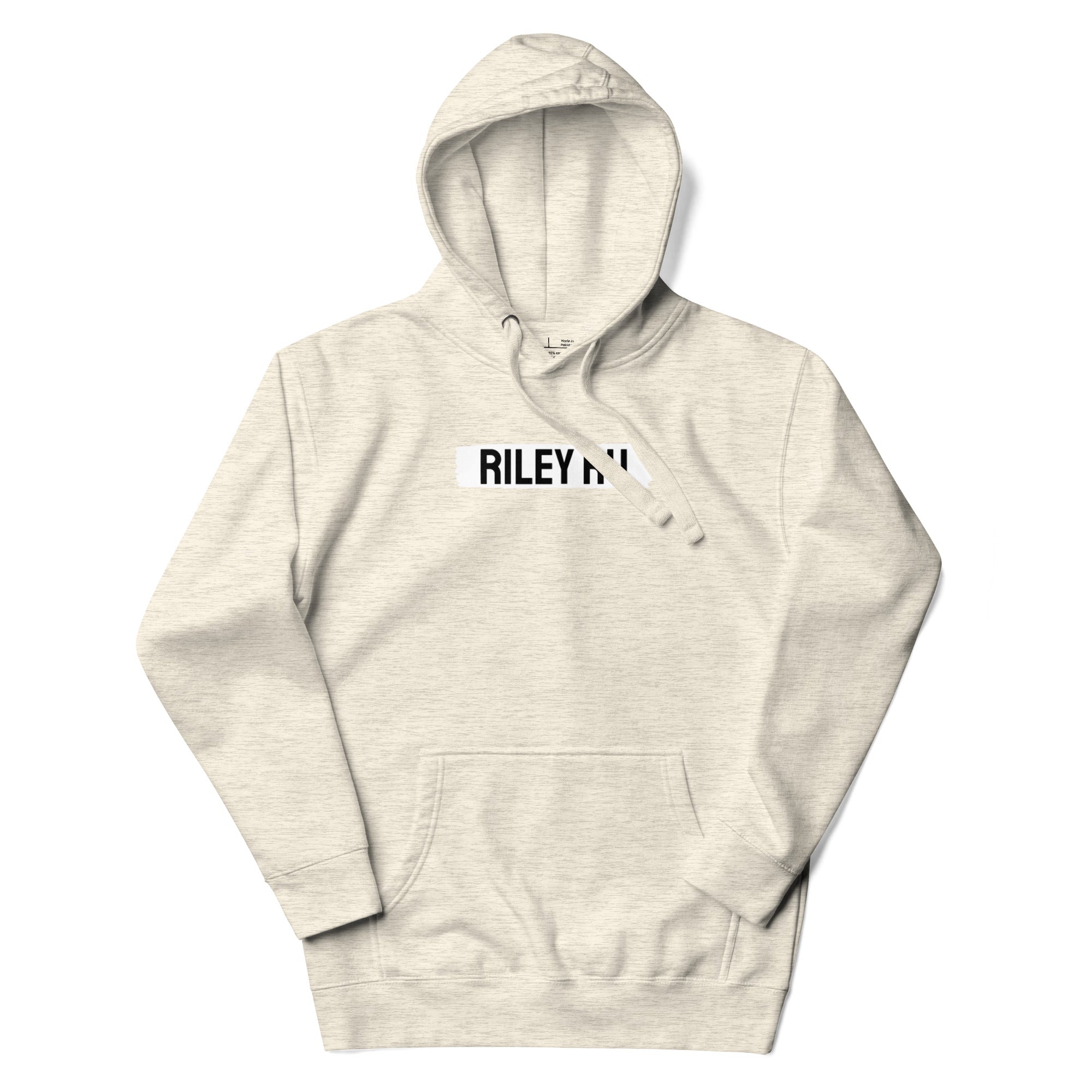 RILEY RU Block Logo Unisex Hoodie