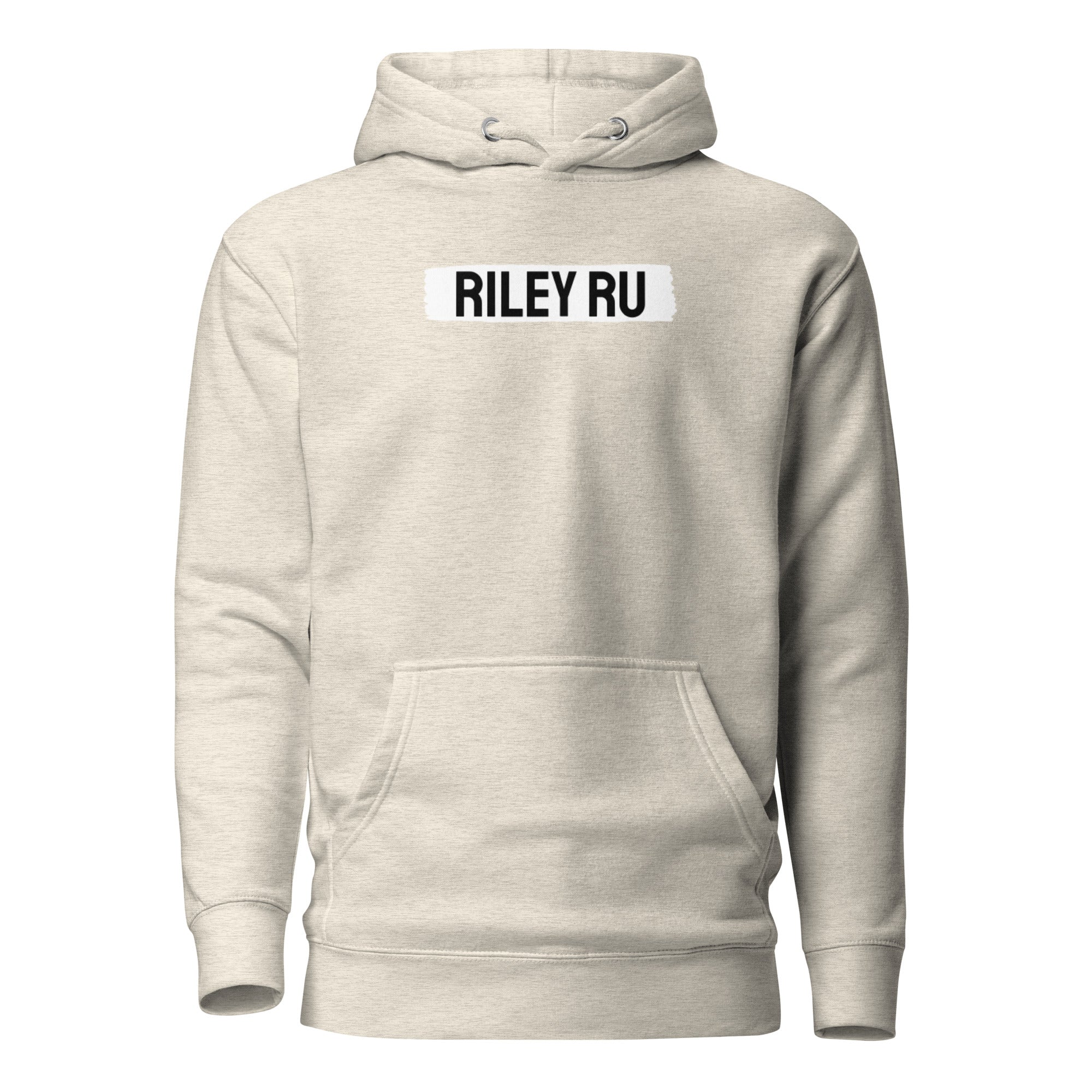 RILEY RU Block Logo Unisex Hoodie
