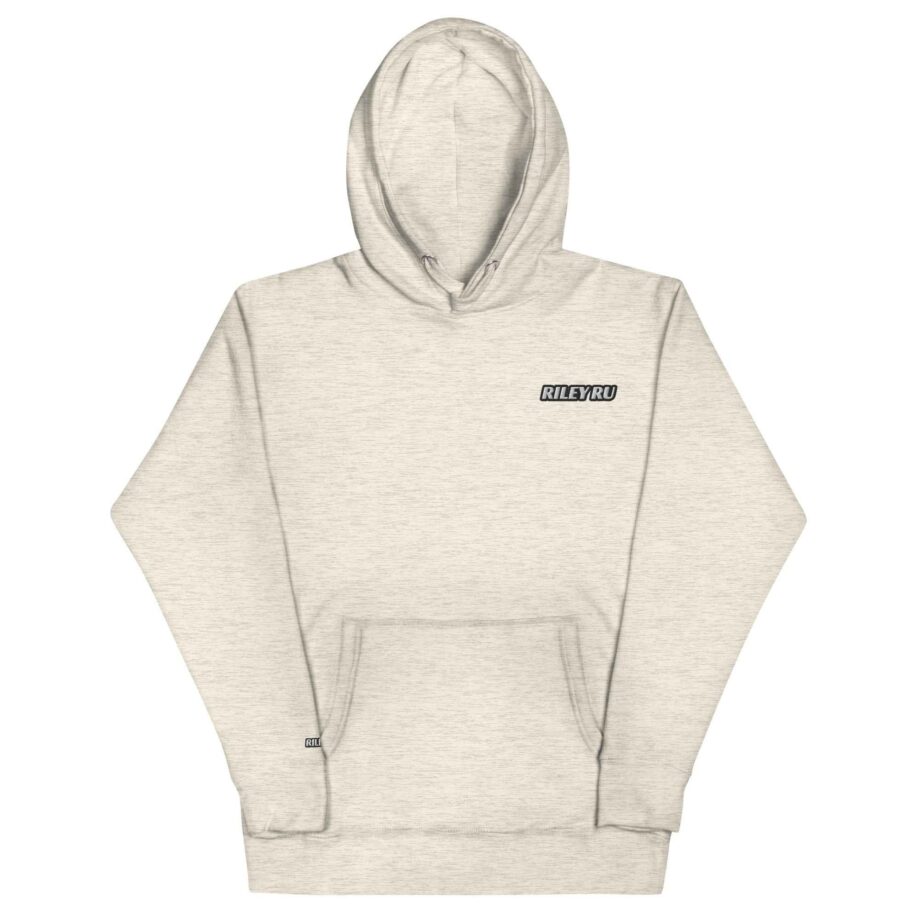 RILEY RU Embroidered Logo Sport Unisex Hoodie