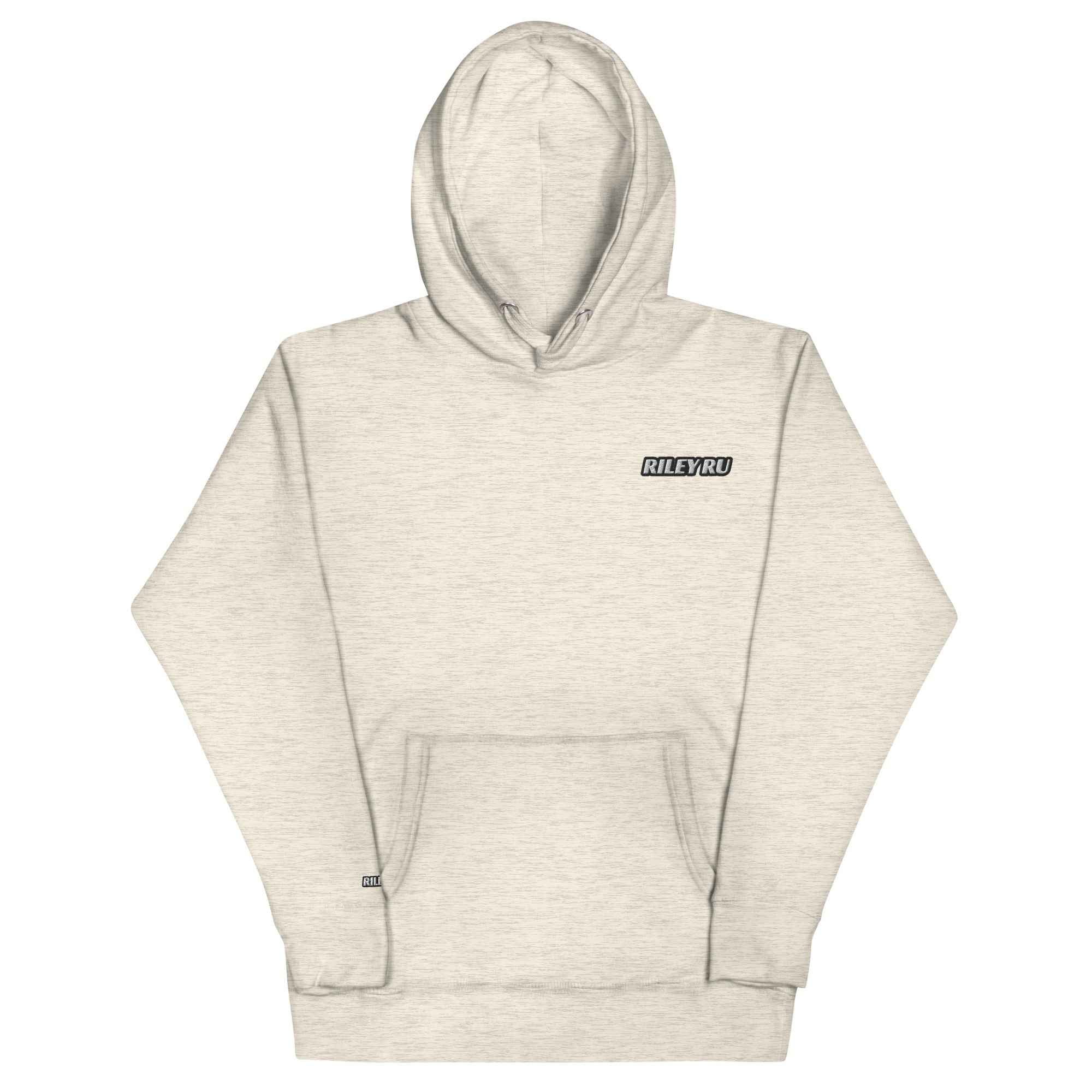RILEY RU Embroidered Logo Sport Unisex Hoodie
