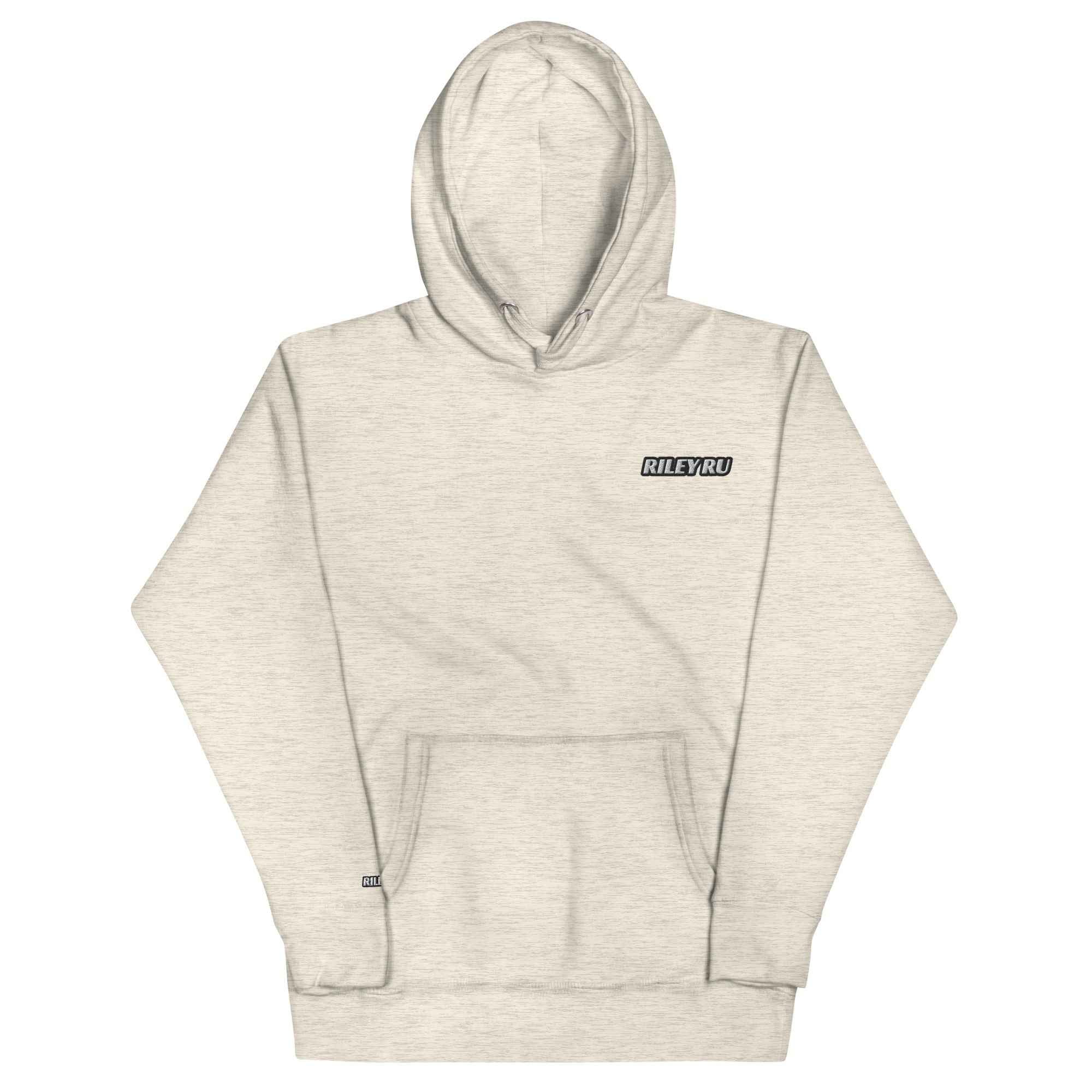 RILEY RU Embroidered Logo Sport Unisex Hoodie