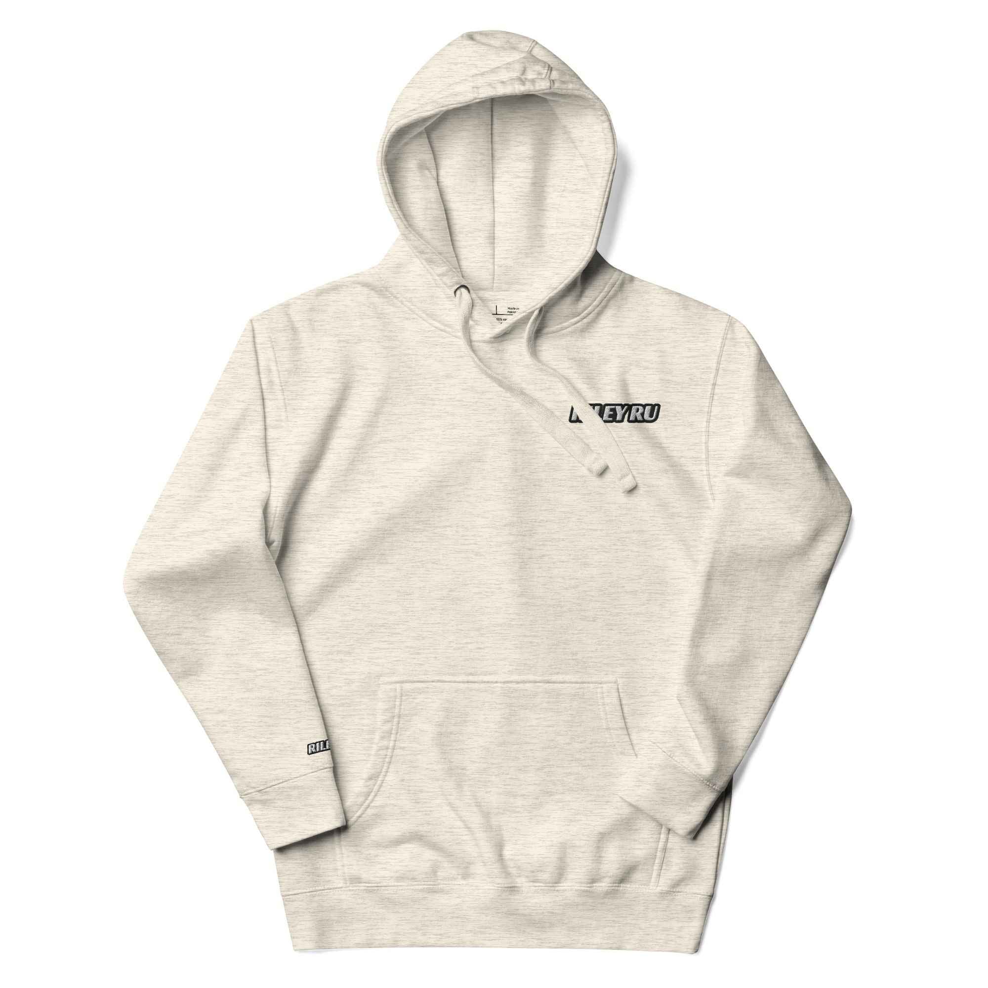 RILEY RU Embroidered Logo Sport Unisex Hoodie