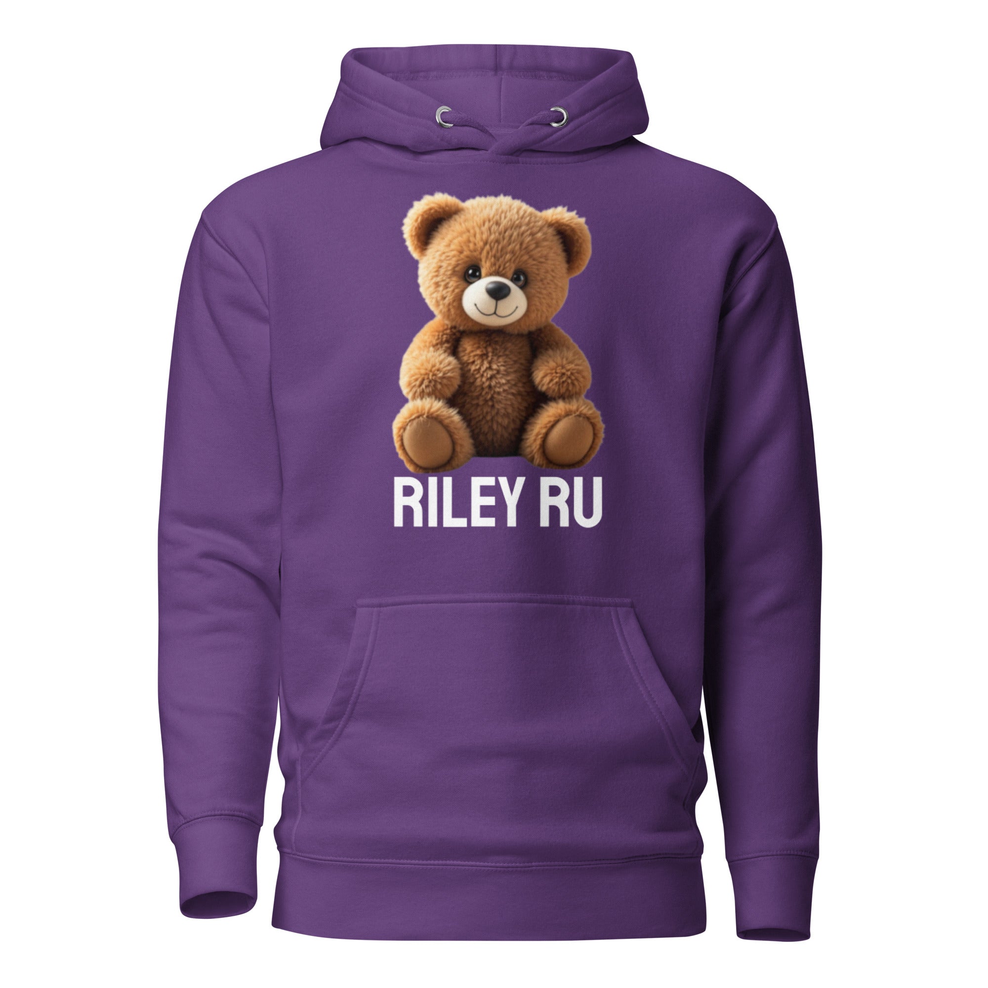 RILEY RU Teddy Logo Unisex Hoodie