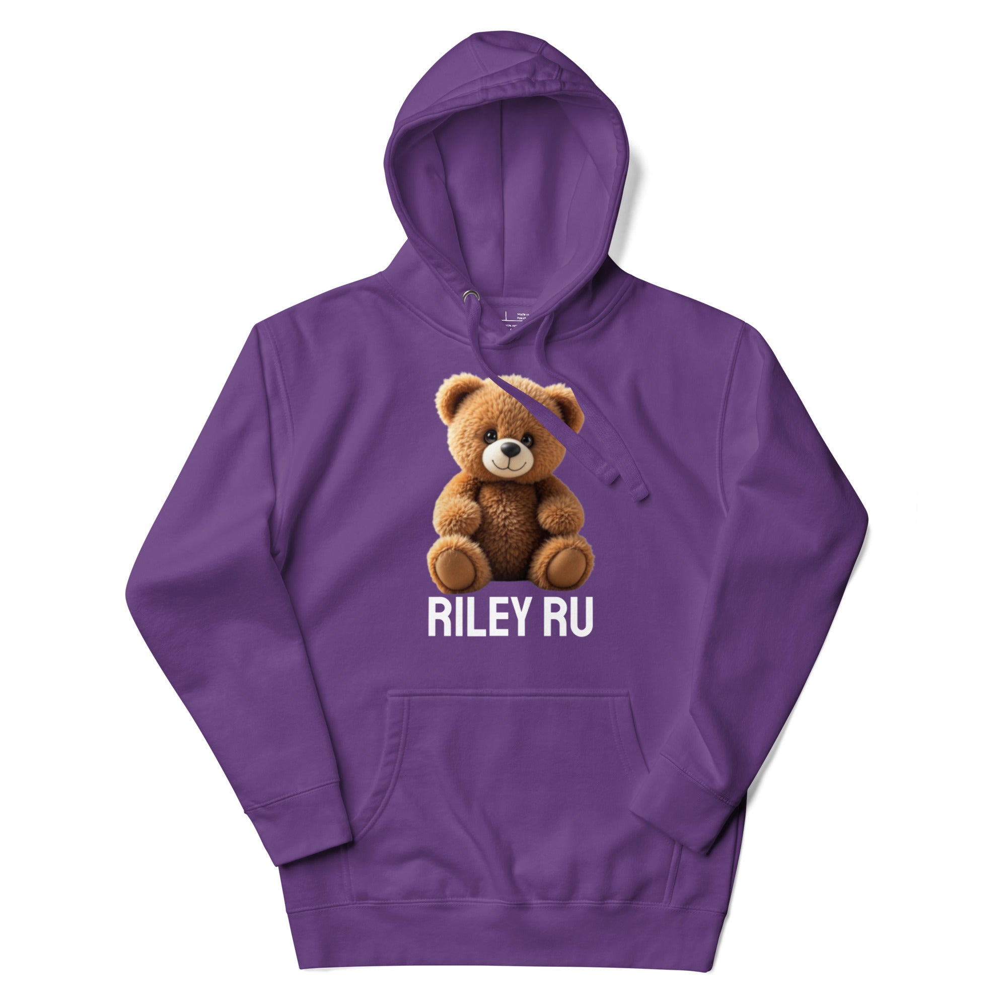 RILEY RU Teddy Logo Unisex Hoodie