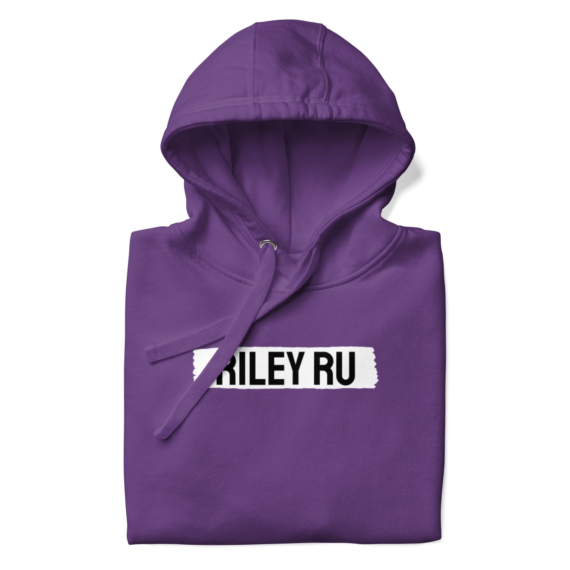 RILEY RU Block Logo Unisex Hoodie
