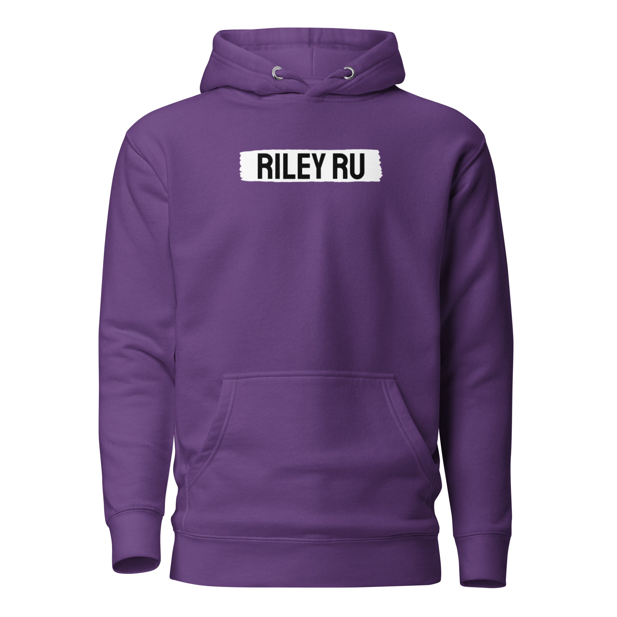 RILEY RU Block Logo Unisex Hoodie