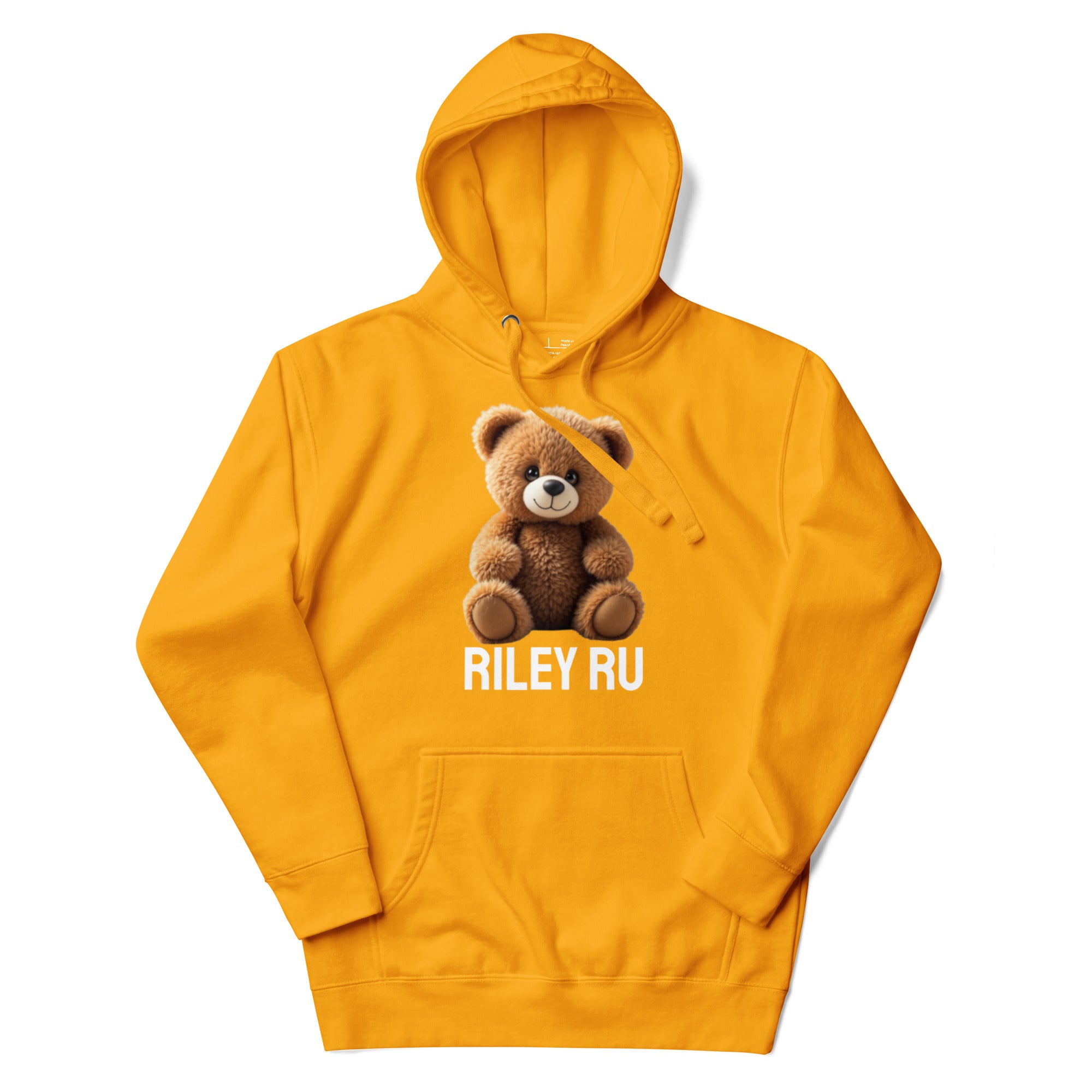 RILEY RU Teddy Logo Unisex Hoodie