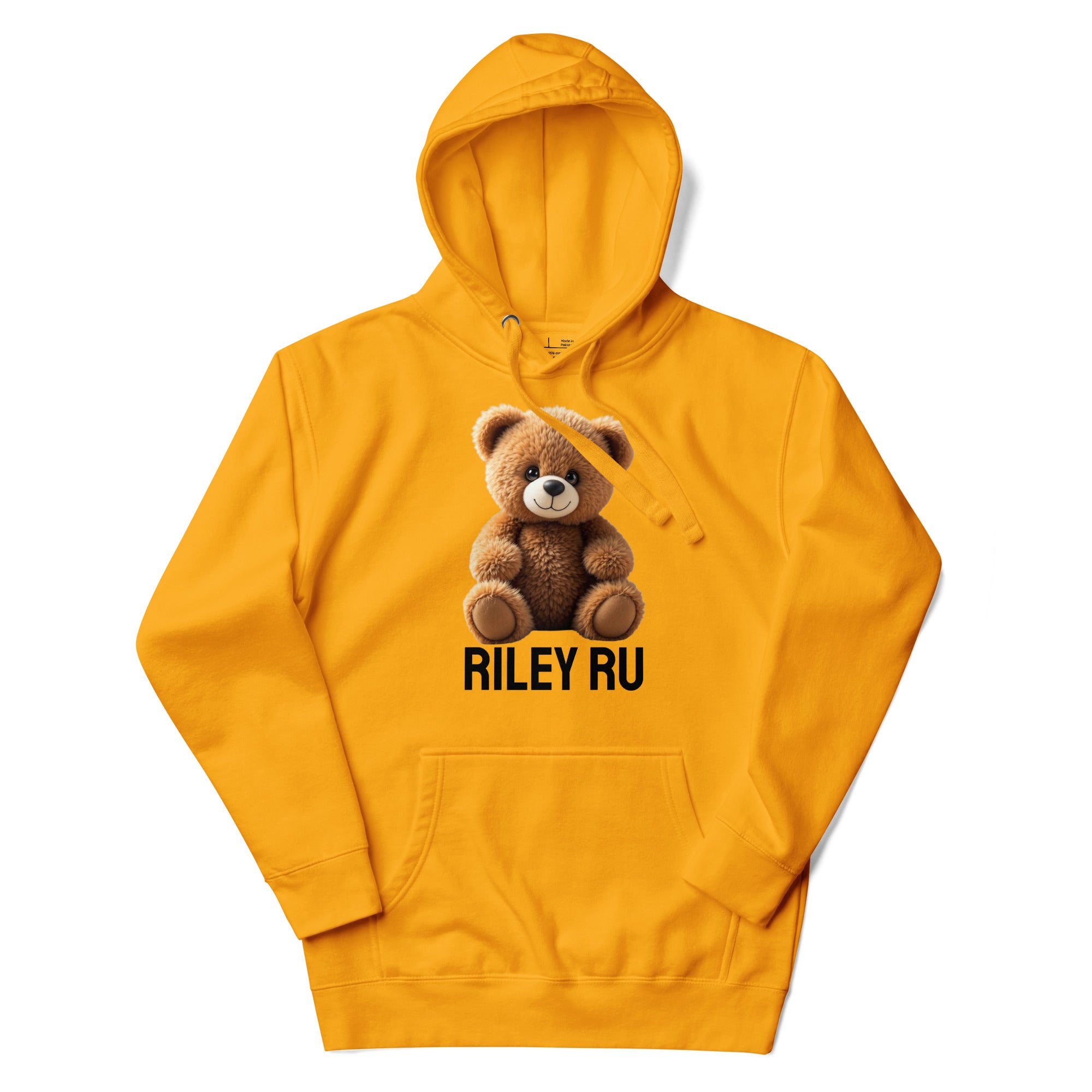 RILEY RU Teddy Logo Unisex Hoodie