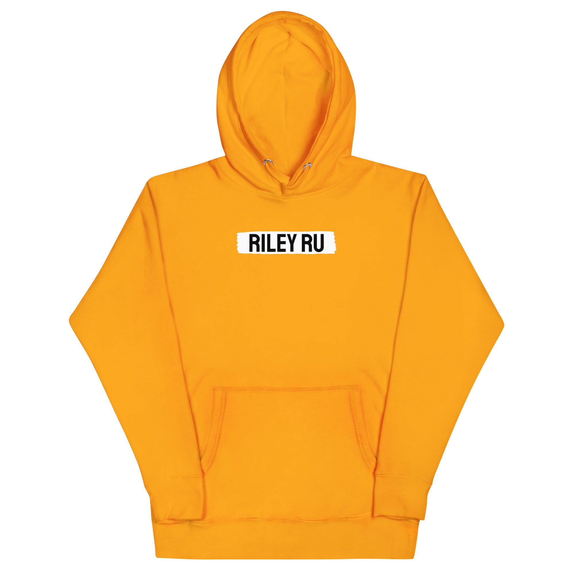 RILEY RU Block Logo Unisex Hoodie